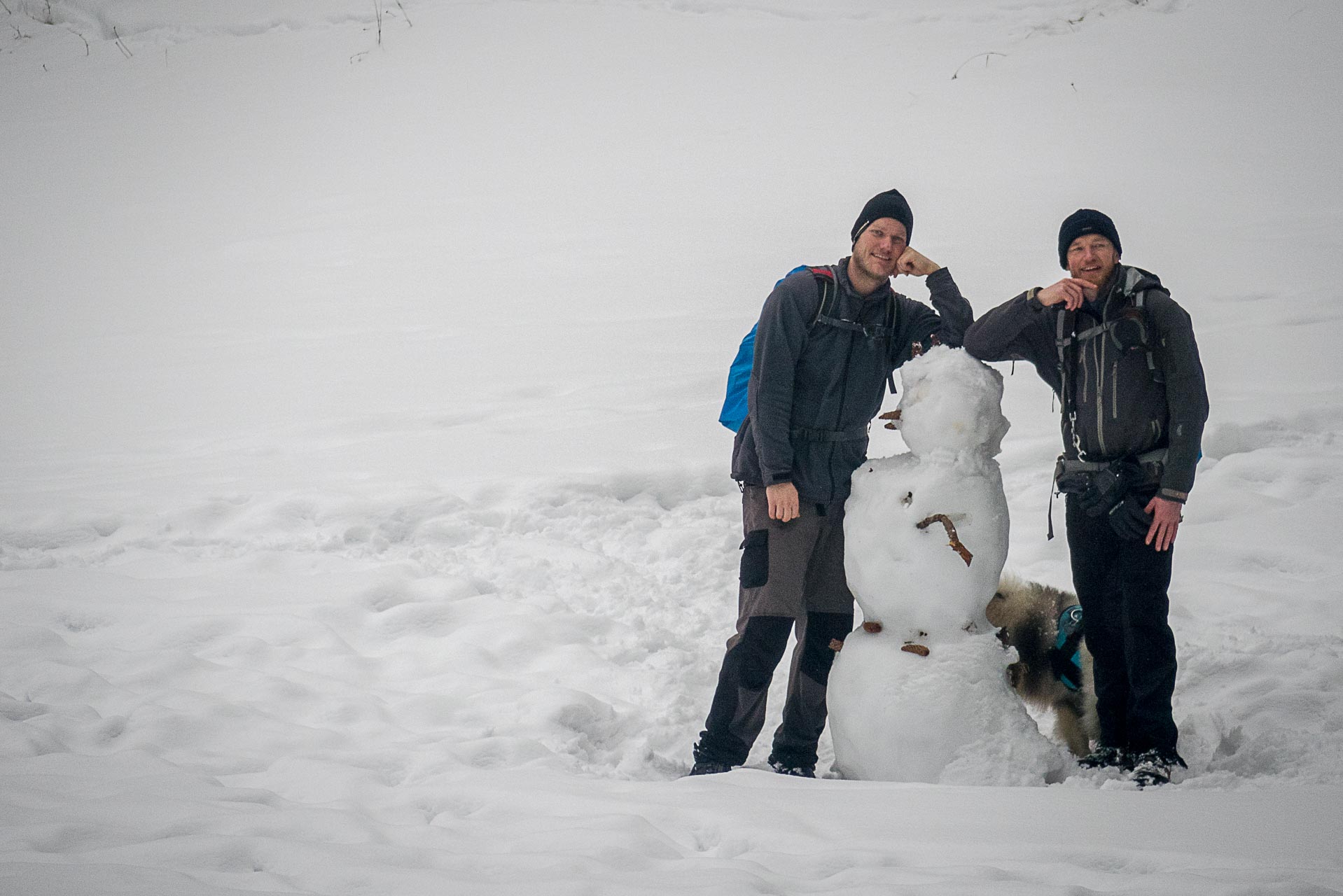 Poludnica zo Závažnej Poruby v zime (Nízke Tatry)