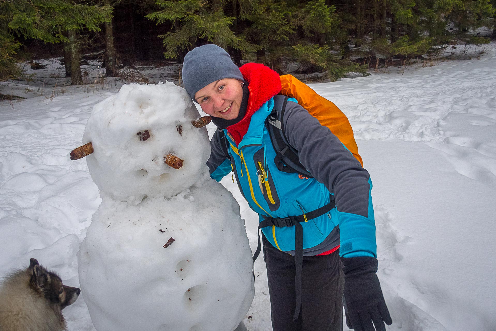 Poludnica zo Závažnej Poruby v zime (Nízke Tatry)