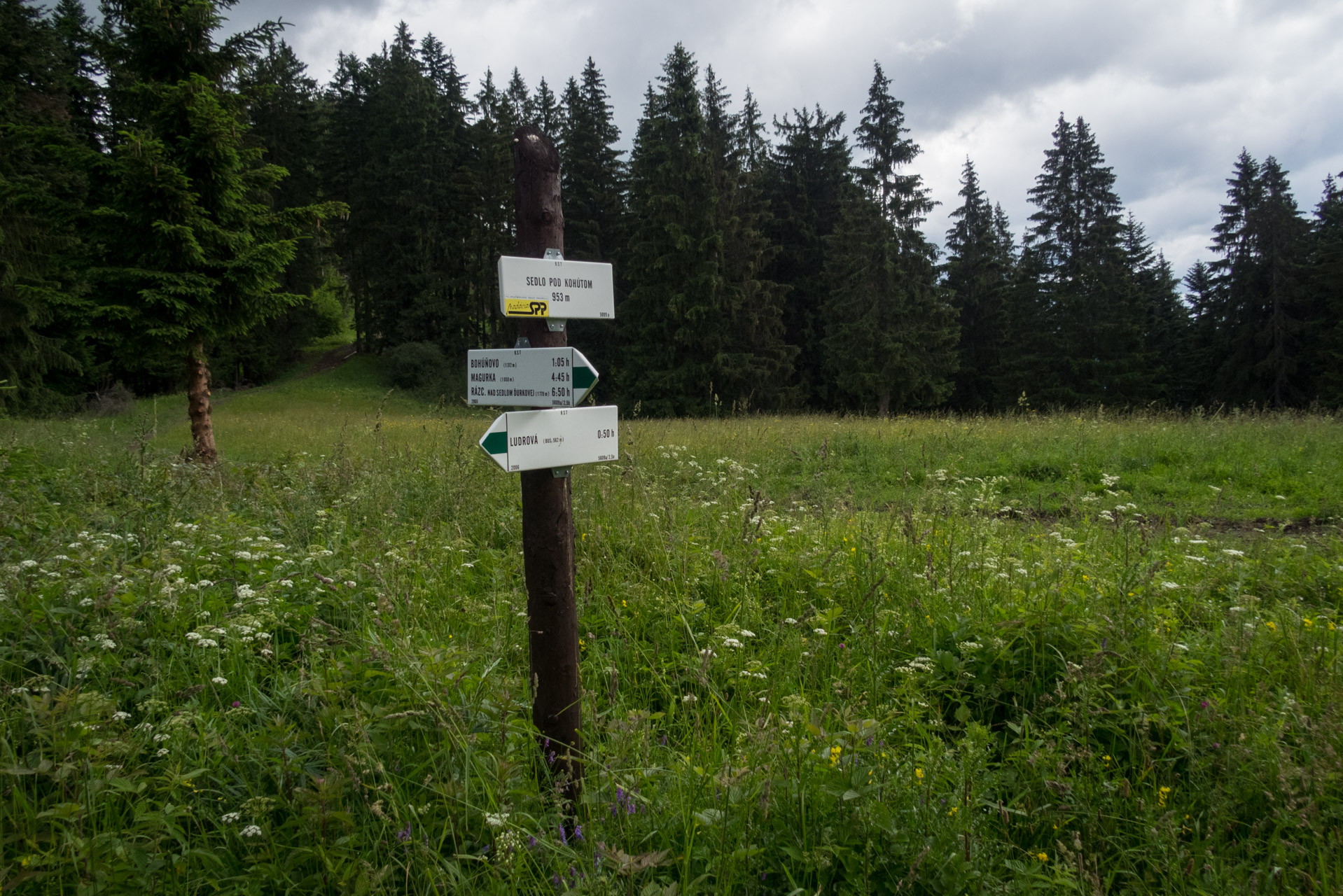 Salatín z Ludrovej cez Úplazy (Nízke Tatry)