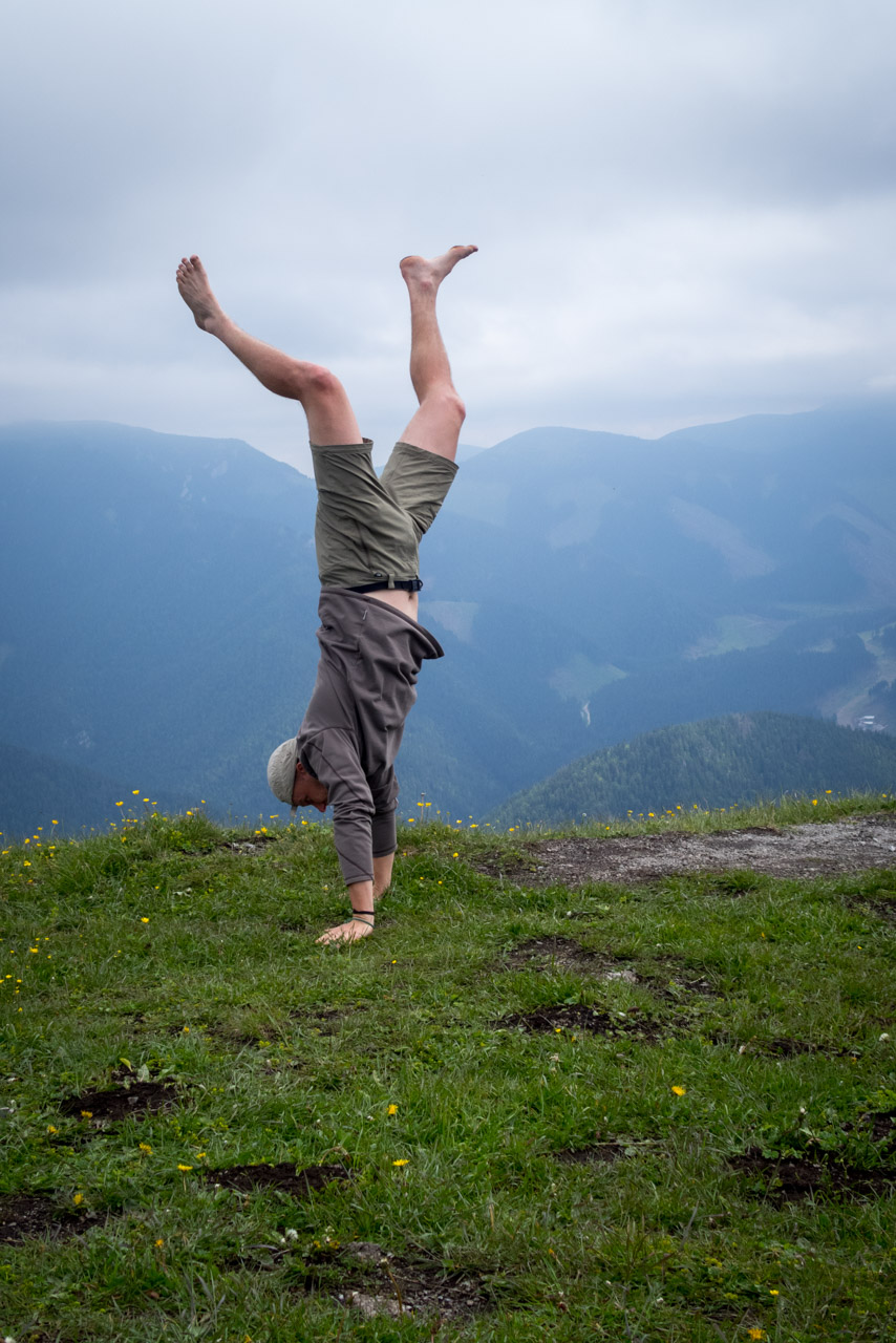 Siná od Demänovskej jaskyne slobody (Nízke Tatry)