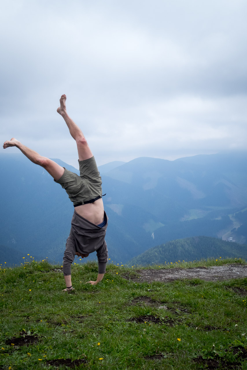 Siná od Demänovskej jaskyne slobody (Nízke Tatry)