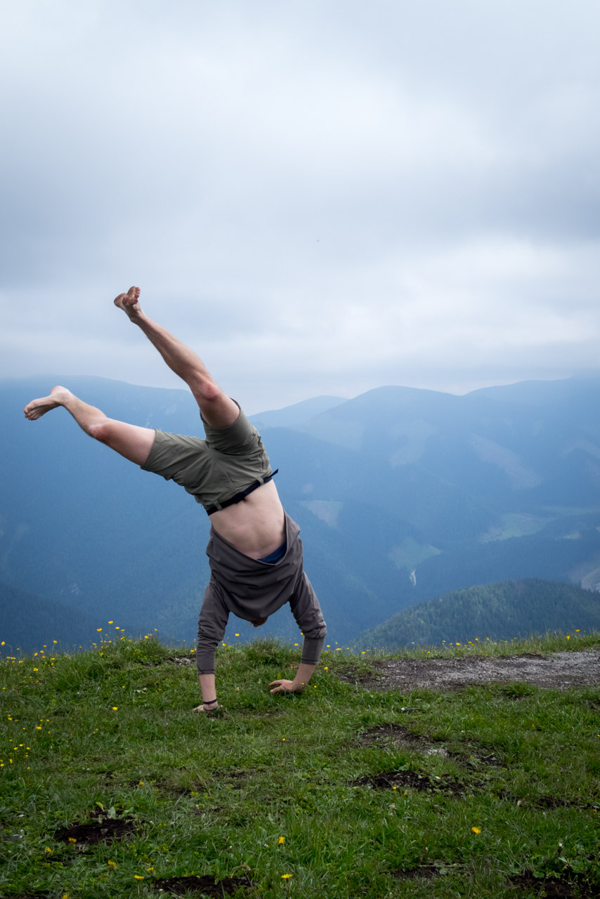 Siná od Demänovskej jaskyne slobody (Nízke Tatry)