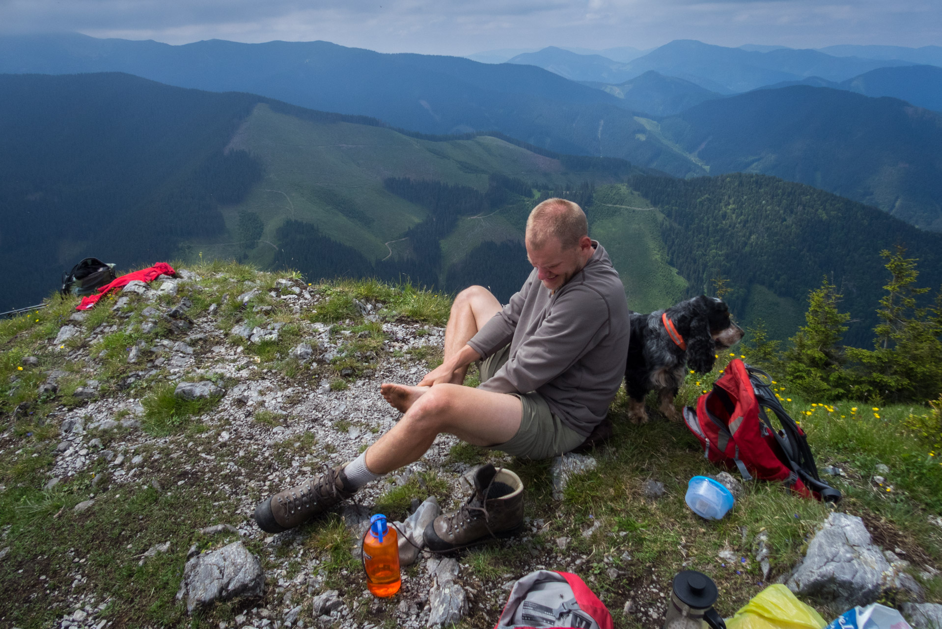 Siná od Demänovskej jaskyne slobody (Nízke Tatry)