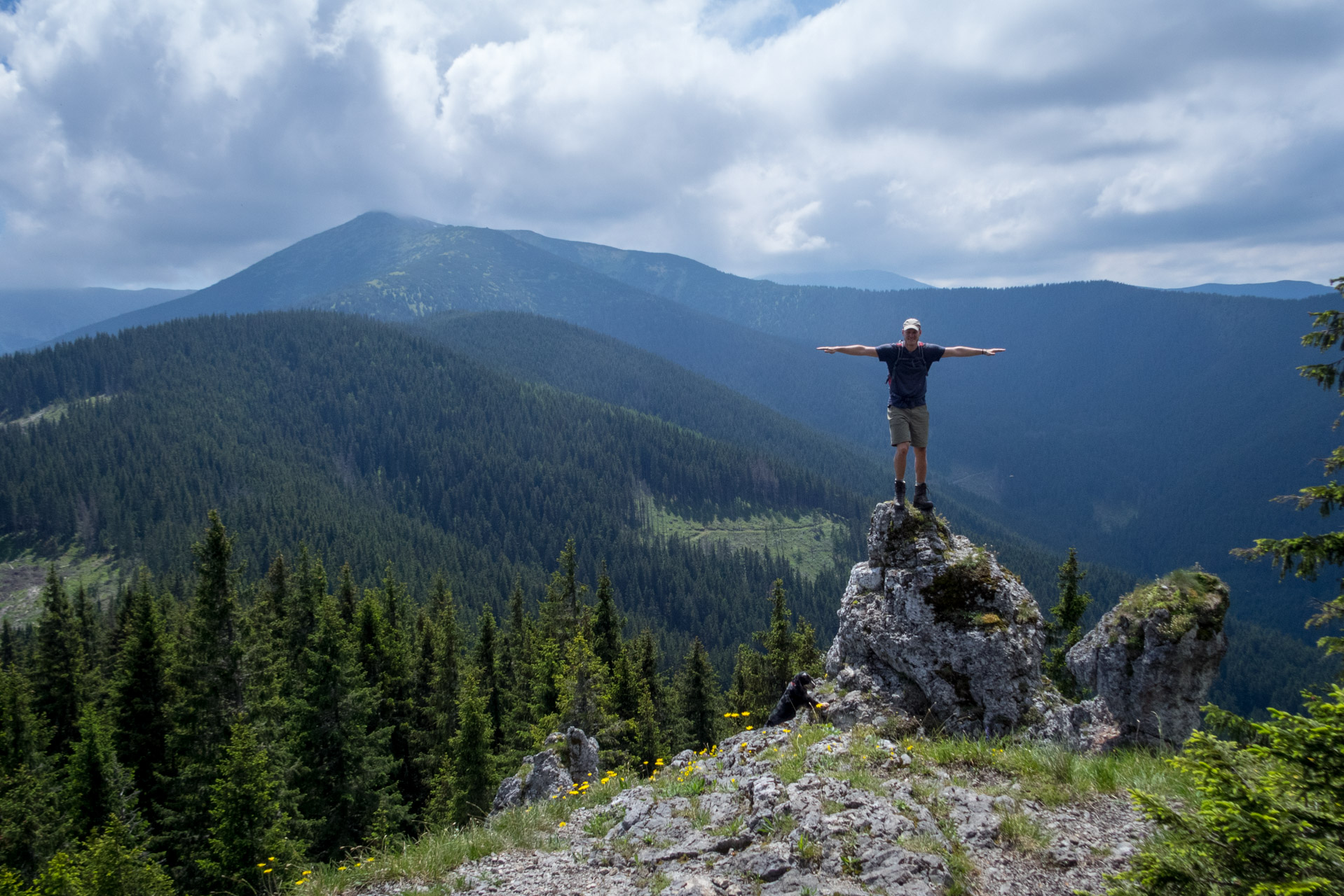 Siná od Demänovskej jaskyne slobody (Nízke Tatry)