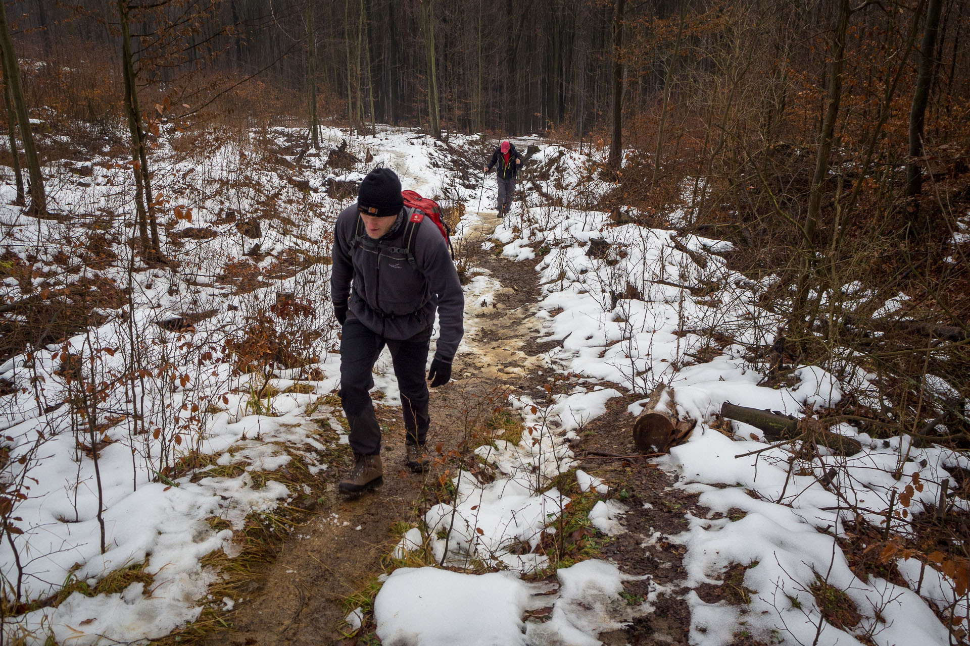 Sivec a Drienkova skala od Ružína (Čierna hora)