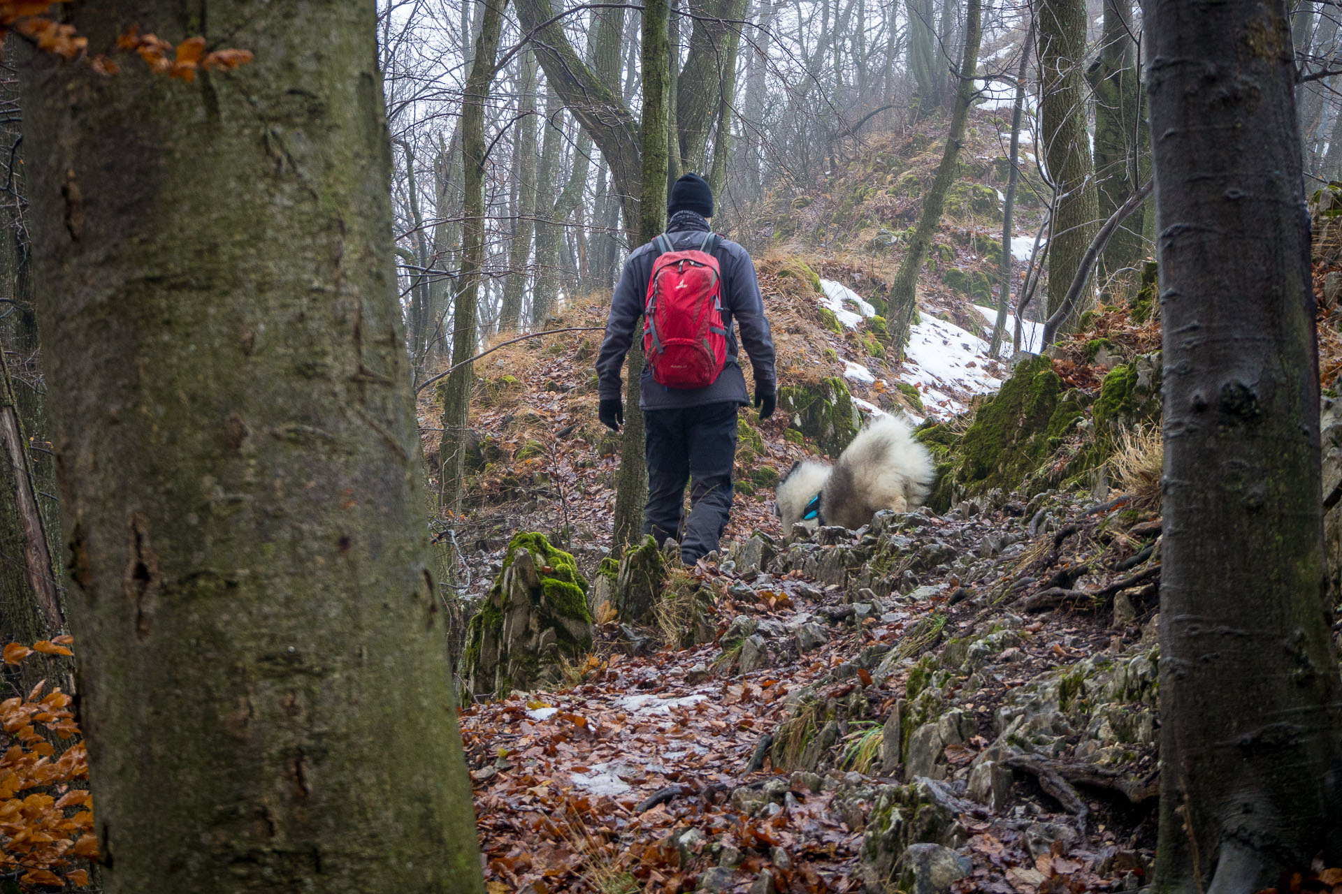 Sivec a Drienkova skala od Ružína (Čierna hora)