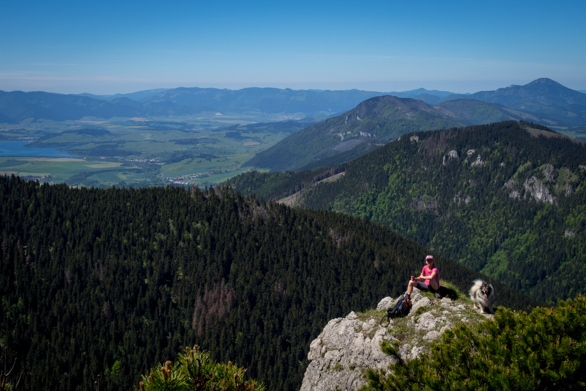 Sivý vrch od horárne Biela skala (Západné Tatry)