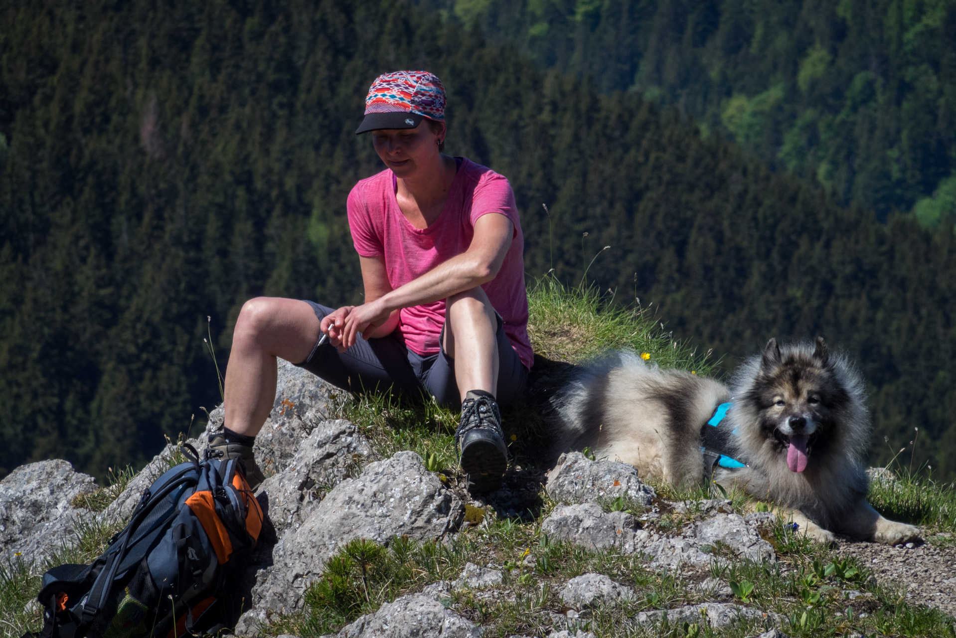 Sivý vrch od horárne Biela skala (Západné Tatry)