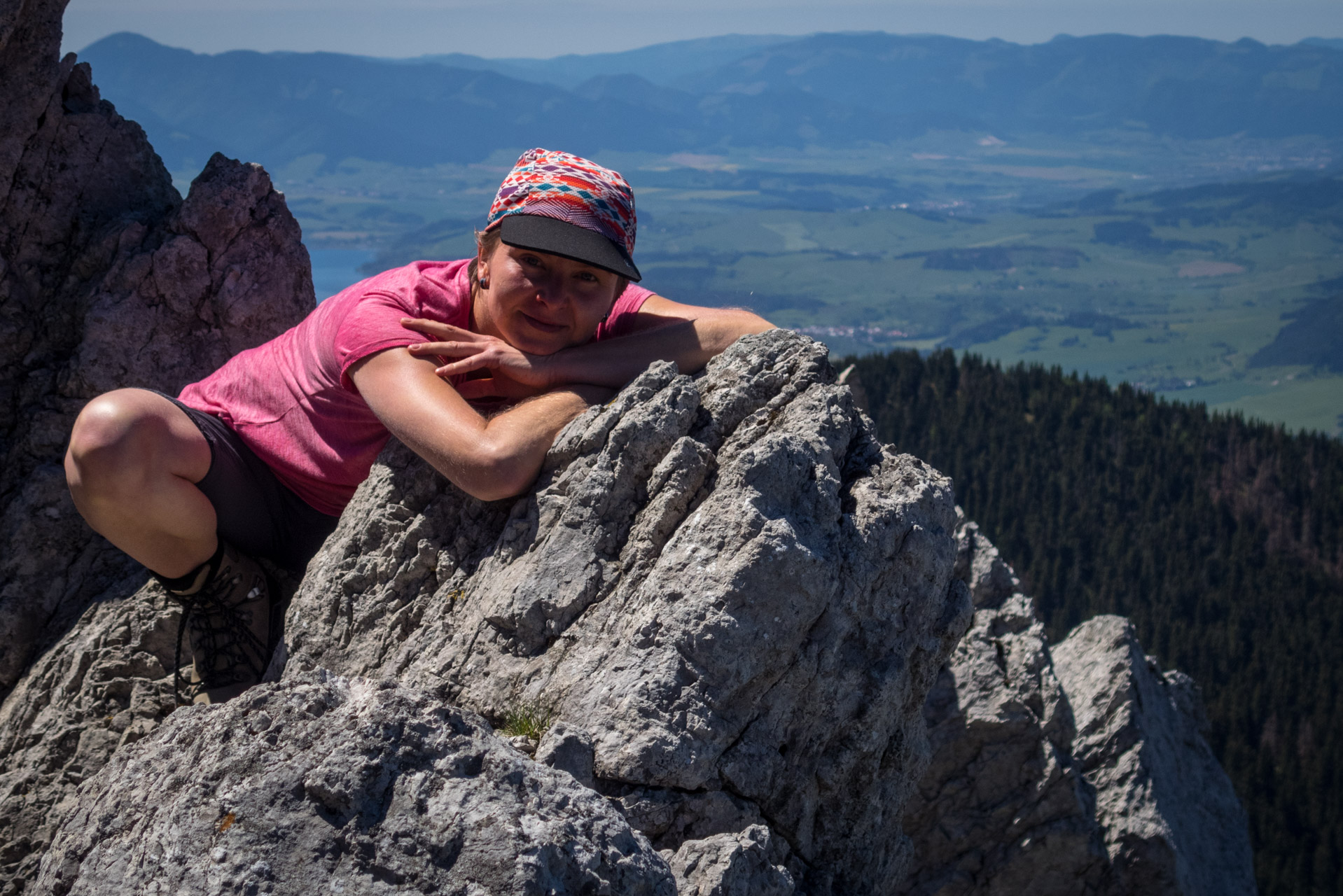 Sivý vrch od horárne Biela skala (Západné Tatry)