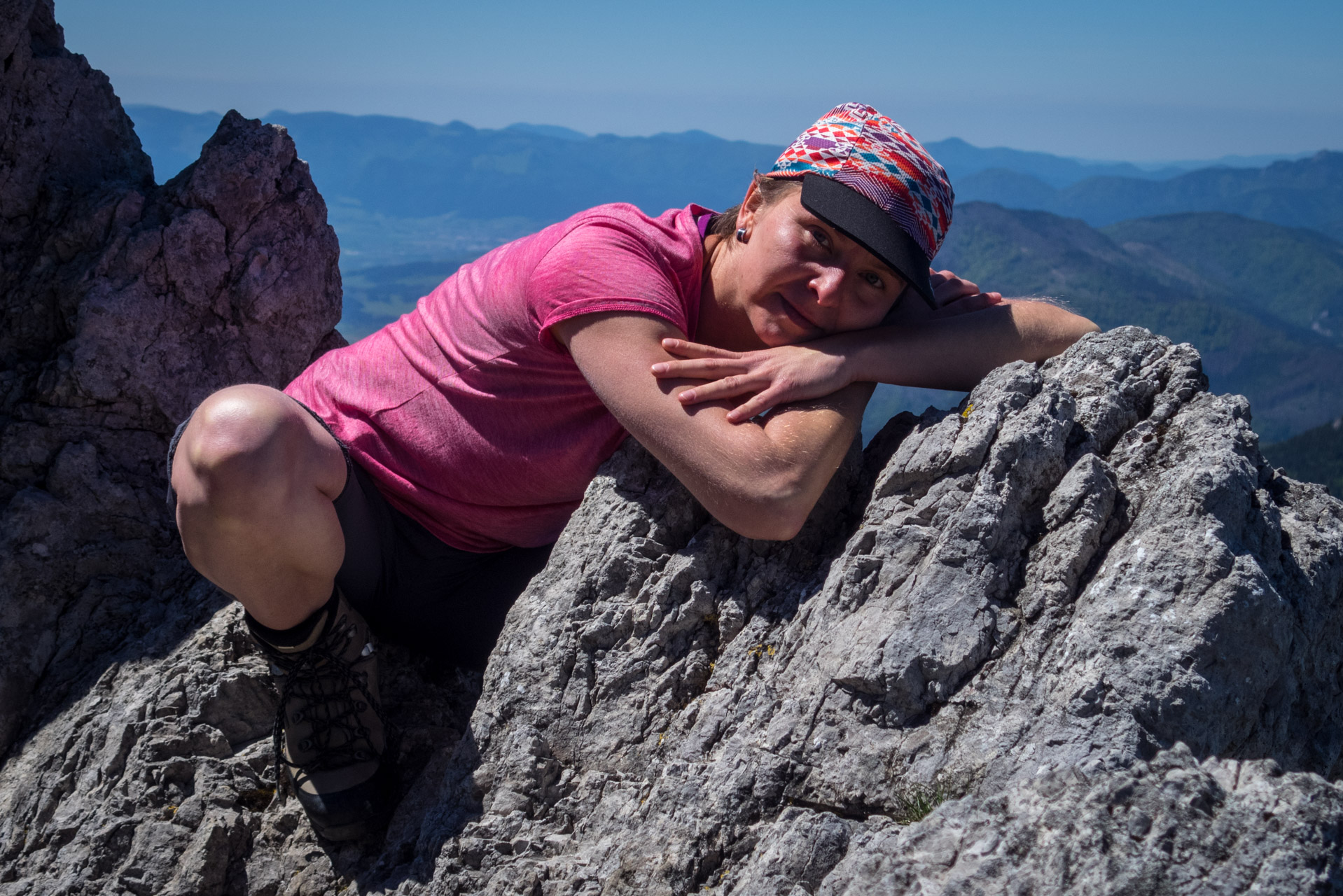 Sivý vrch od horárne Biela skala (Západné Tatry)