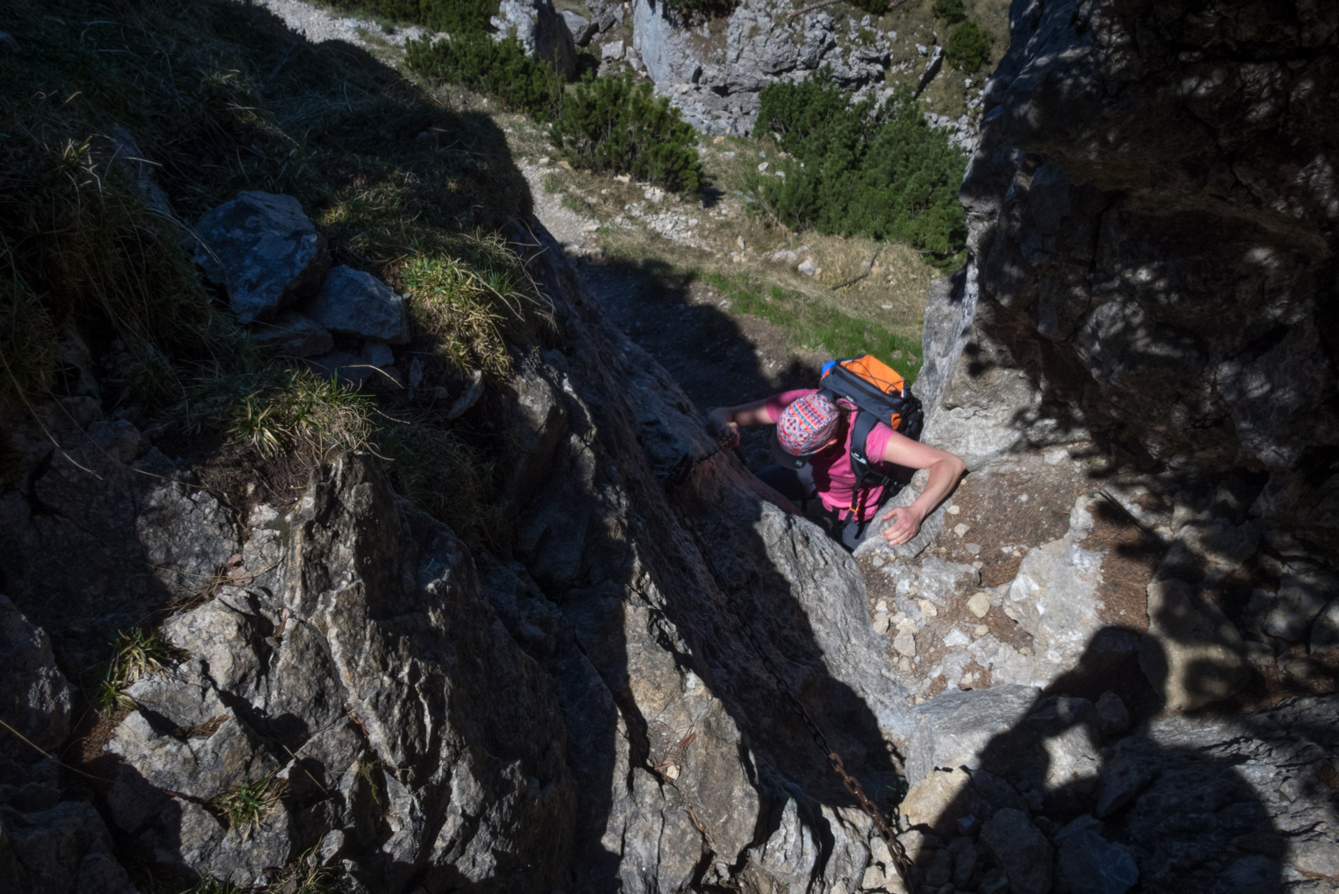 Sivý vrch od horárne Biela skala (Západné Tatry)