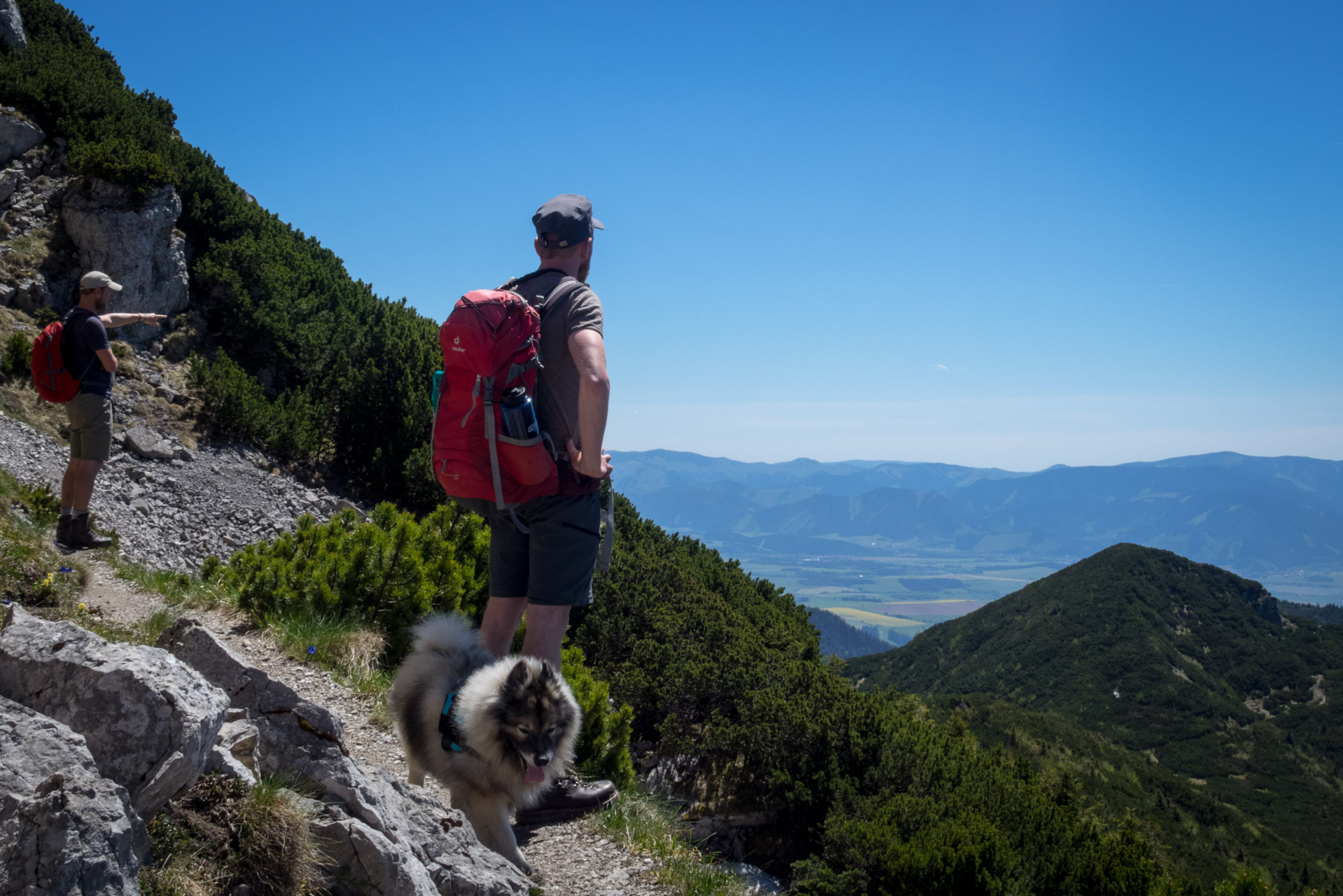 Sivý vrch od horárne Biela skala (Západné Tatry)