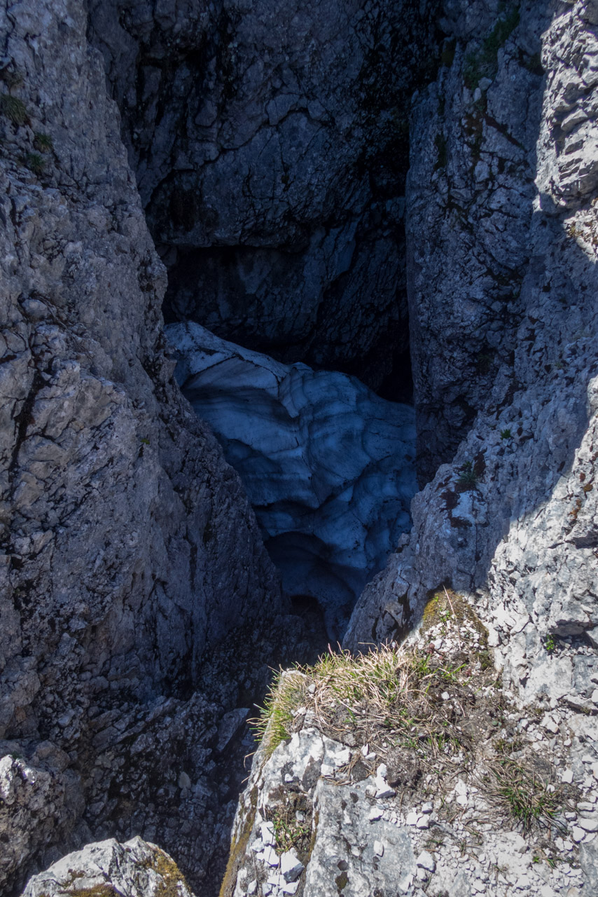 Sivý vrch od horárne Biela skala (Západné Tatry)