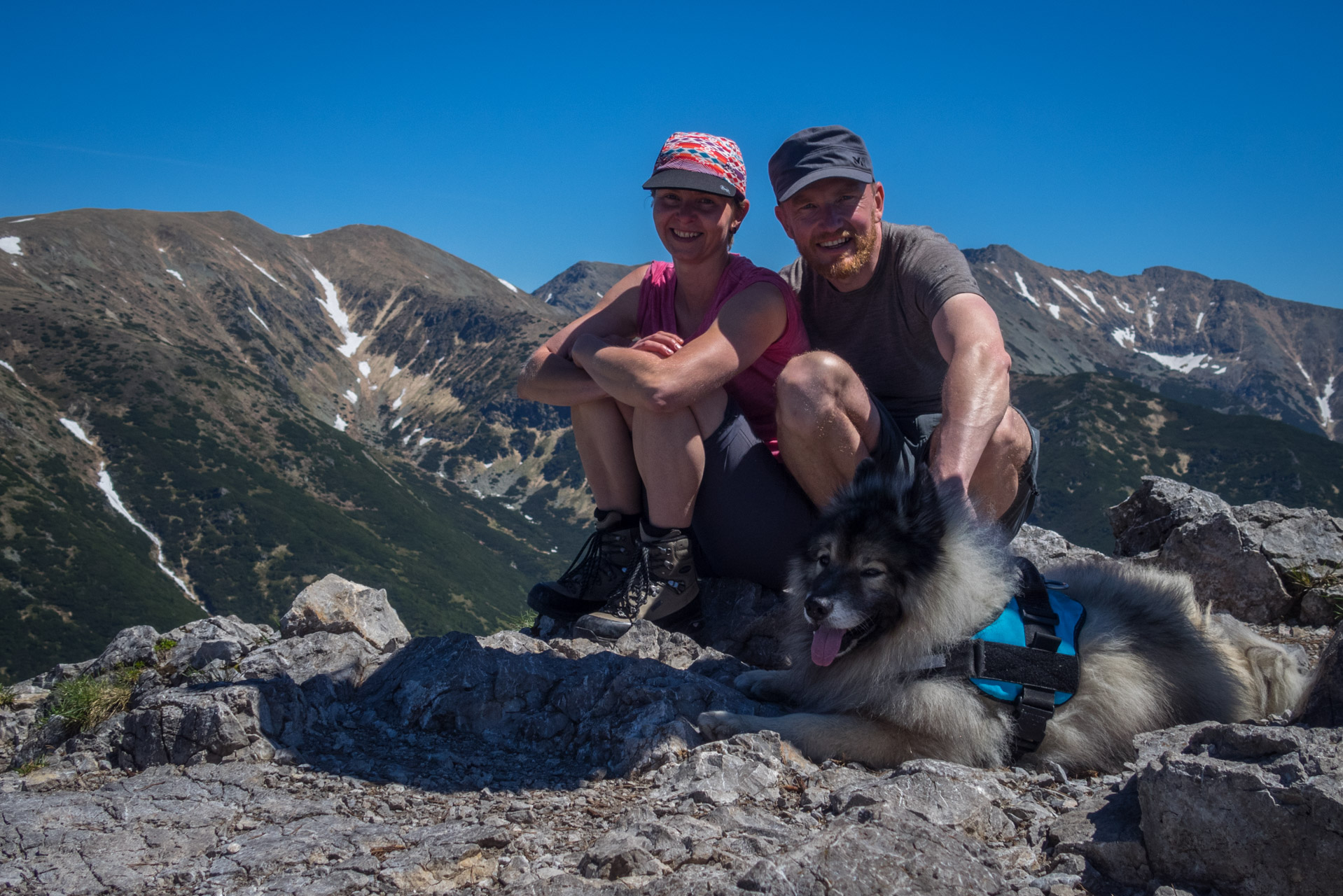 Sivý vrch od horárne Biela skala (Západné Tatry)