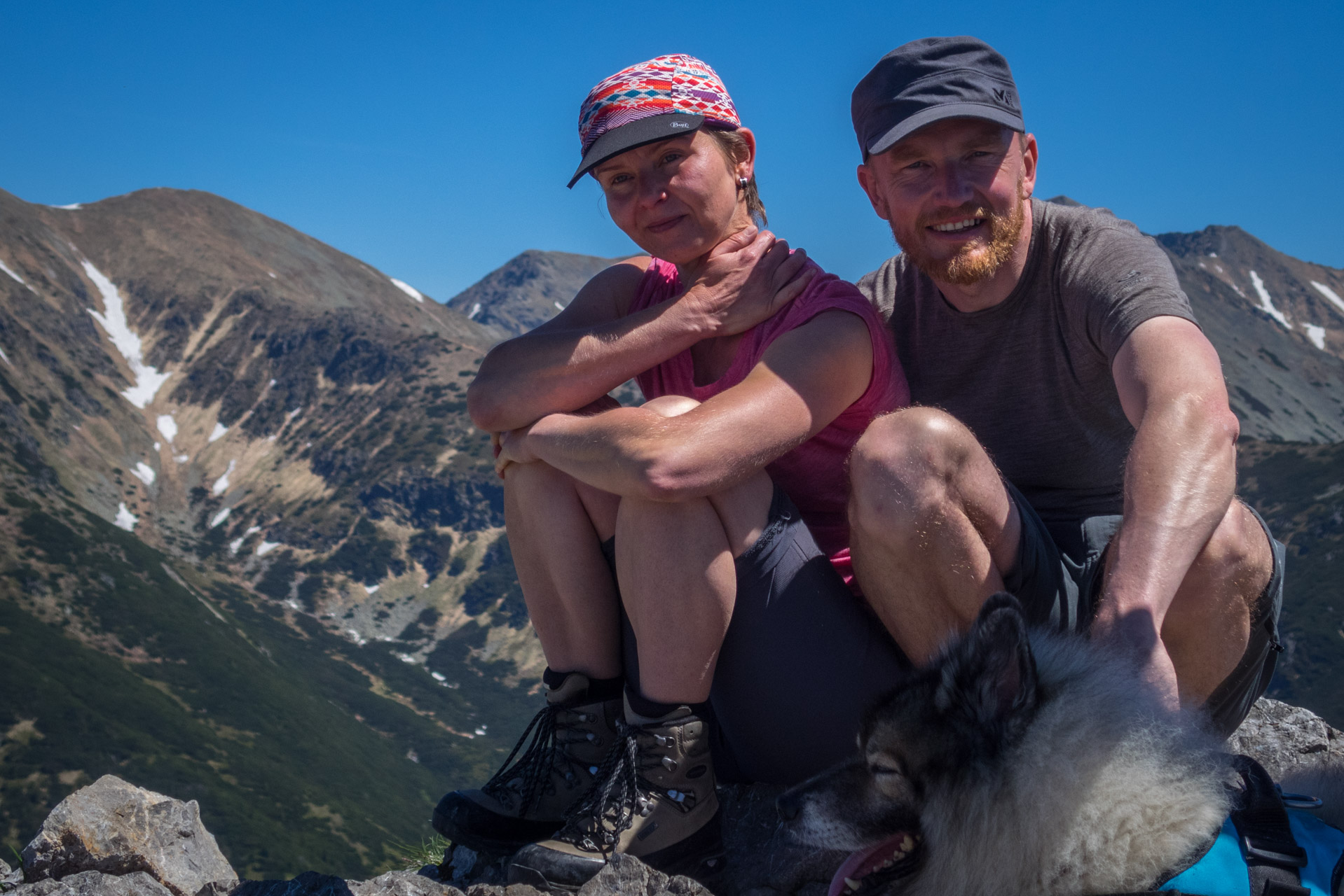 Sivý vrch od horárne Biela skala (Západné Tatry)