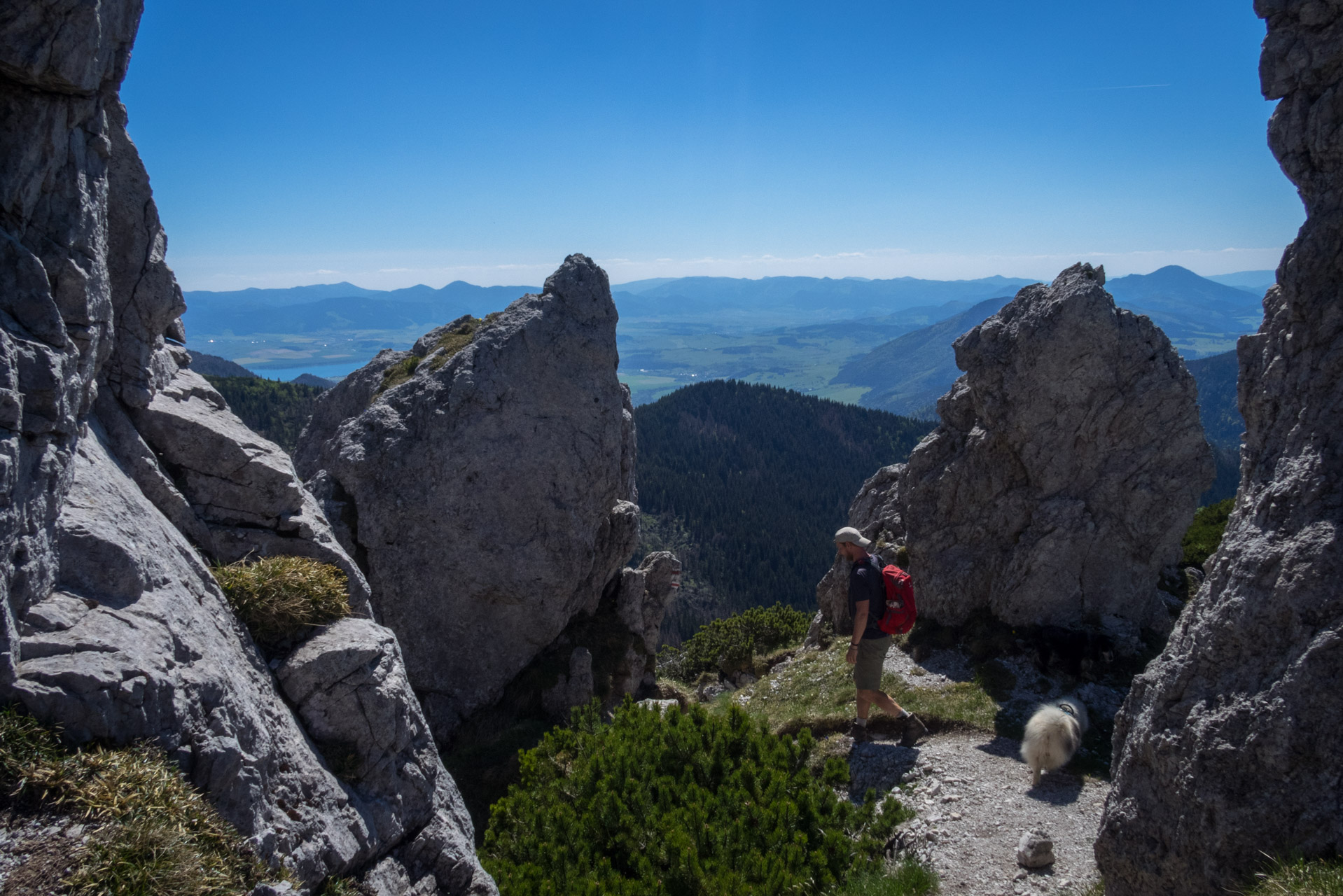 Sivý vrch od horárne Biela skala (Západné Tatry)