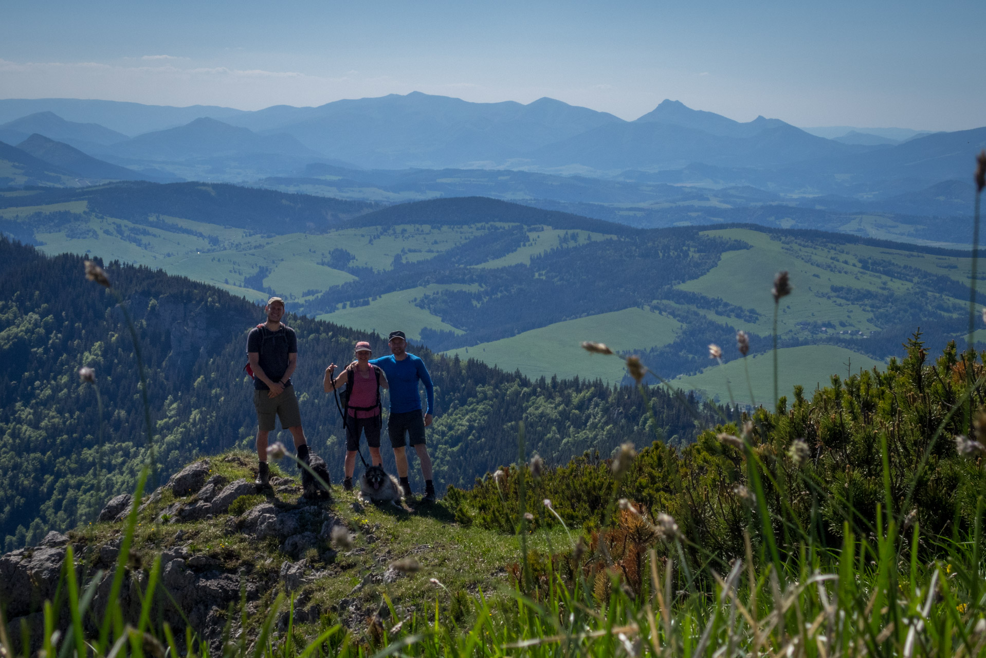 Sivý vrch od horárne Biela skala (Západné Tatry)