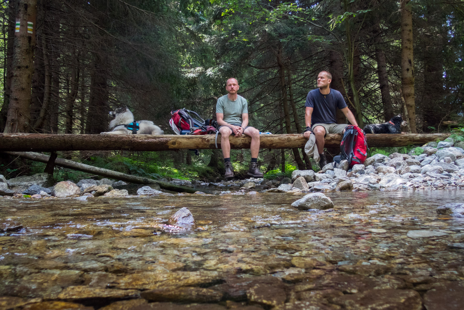 Vajskovský vodopád z Črmného (Nízke Tatry)