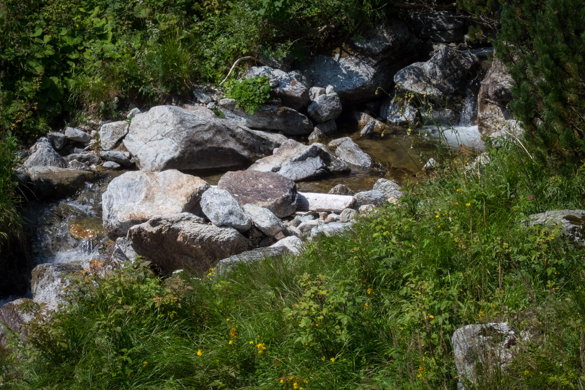 Vajskovský vodopád z Črmného (Nízke Tatry)