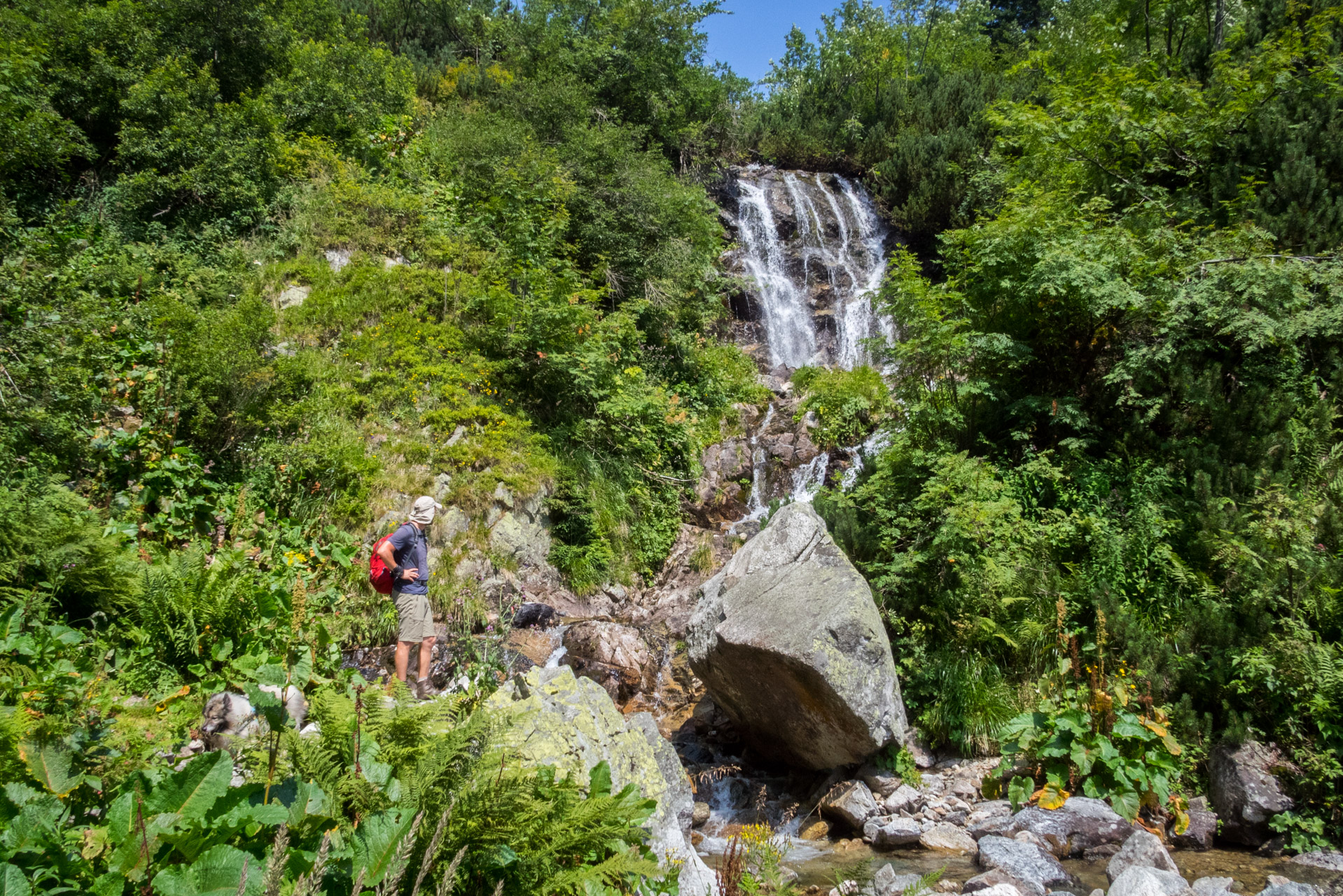 Vajskovský vodopád z Črmného (Nízke Tatry)