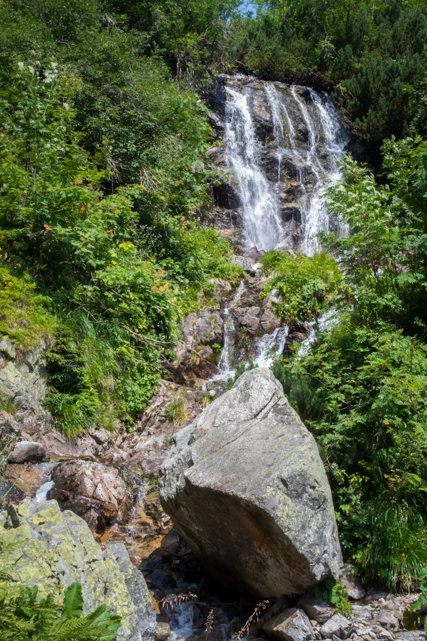 Vajskovský vodopád z Črmného (Nízke Tatry)