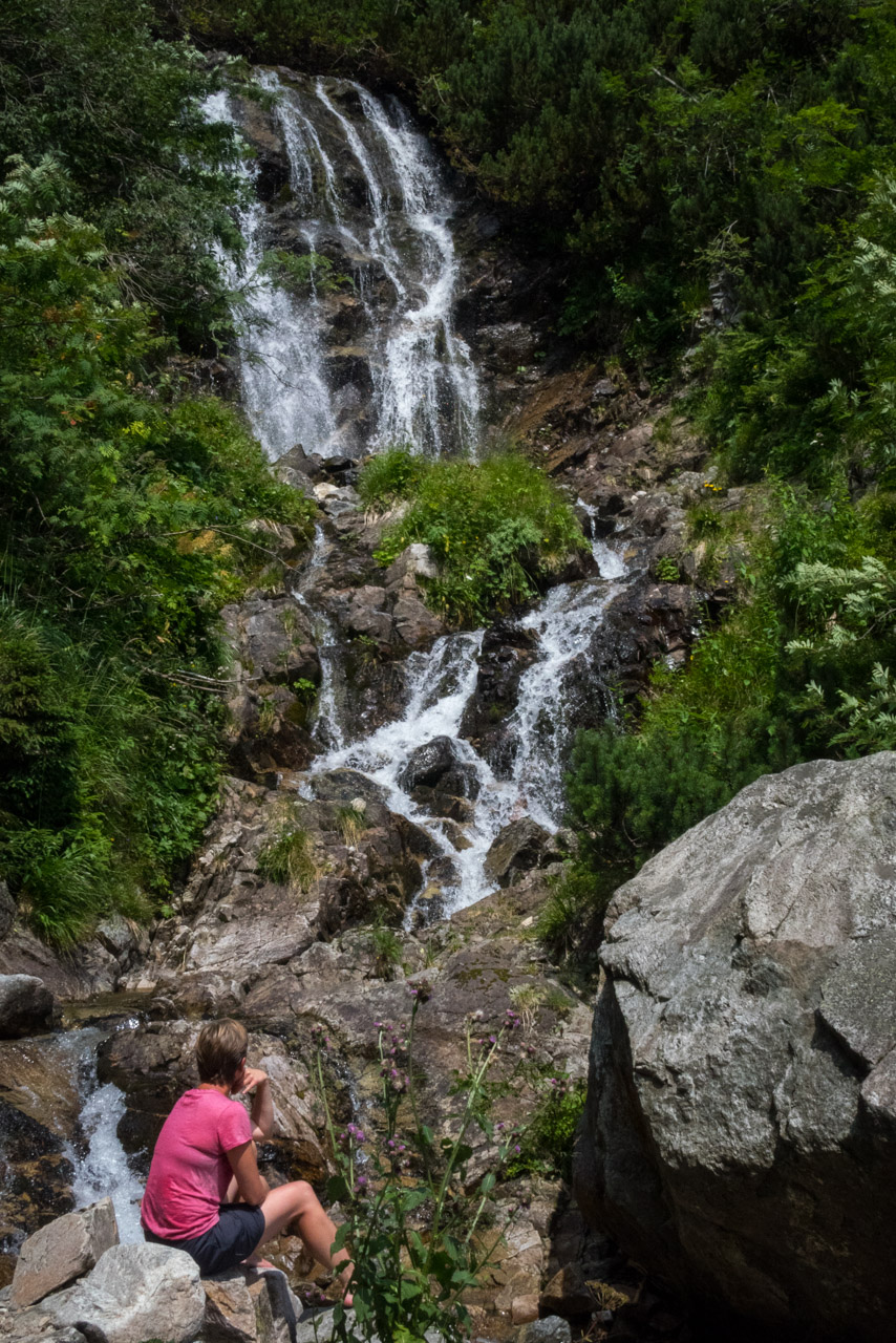 Vajskovský vodopád z Črmného (Nízke Tatry)