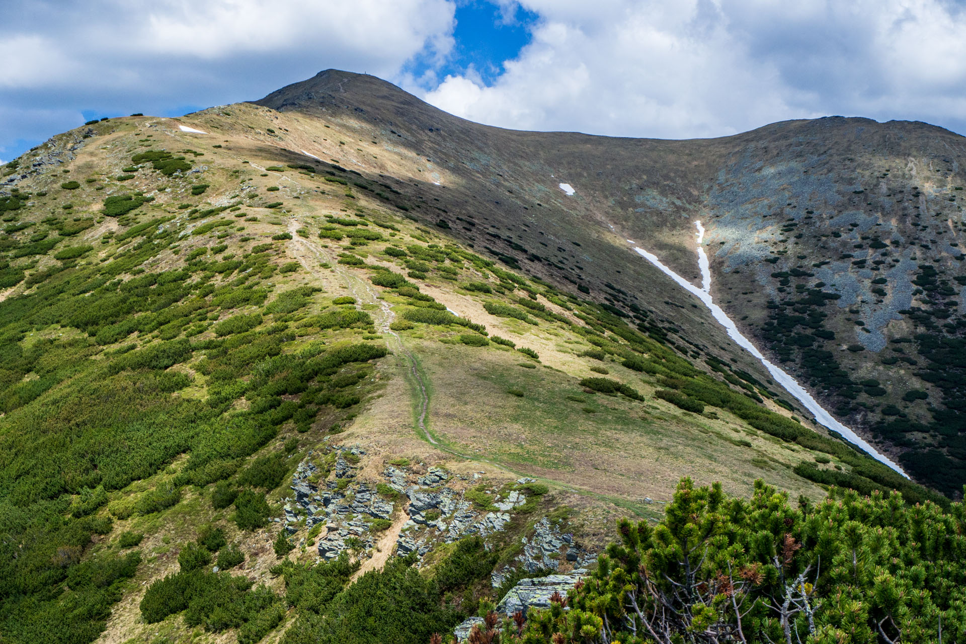 Baranec zo Žiarskej doliny (Západné Tatry)