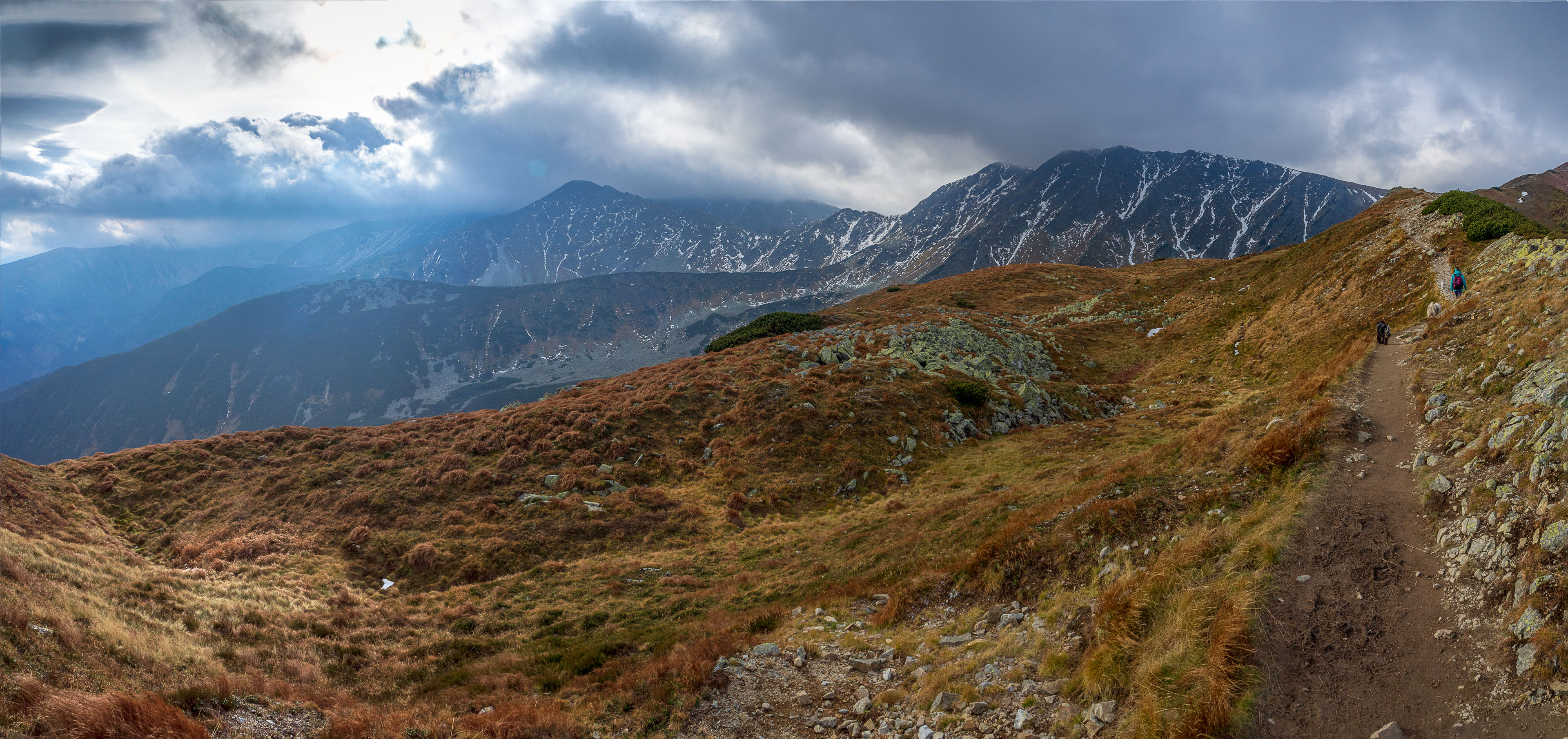 Brestová zo Salatínskej doliny, lanovky (Západné Tatry)