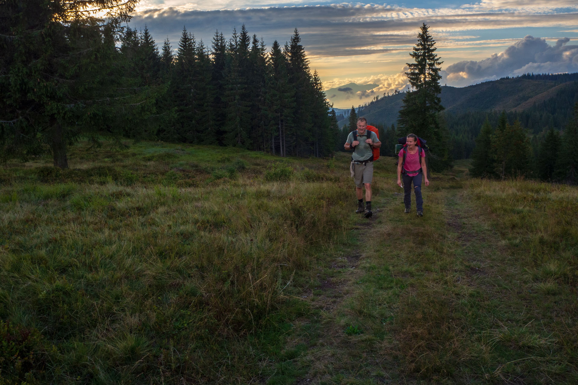 Čučoriedkový deň a Panská hoľa z Pred Soľankou (Nízke Tatry)