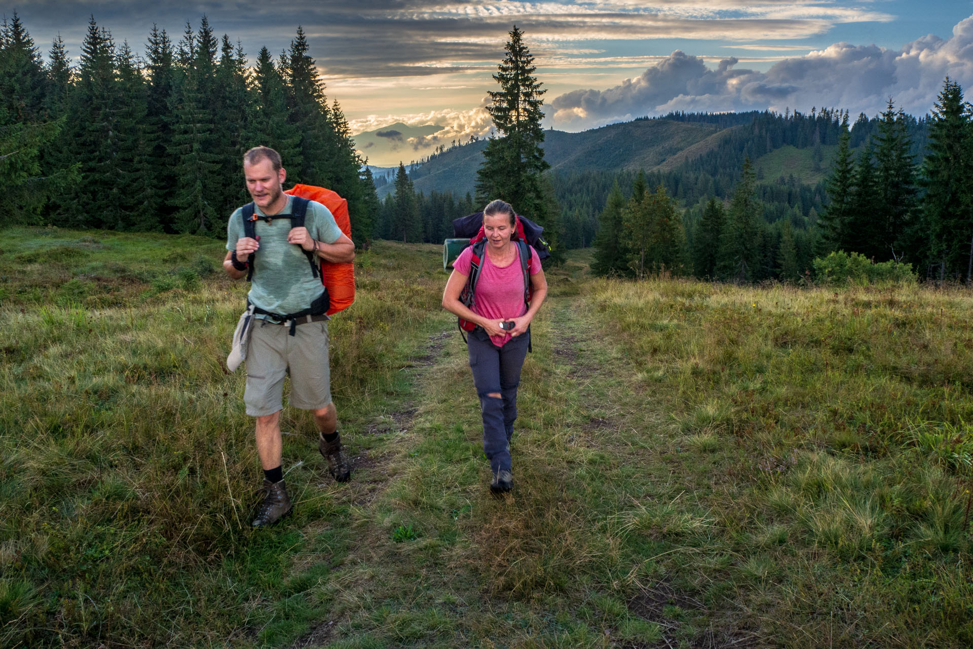 Čučoriedkový deň a Panská hoľa z Pred Soľankou (Nízke Tatry)