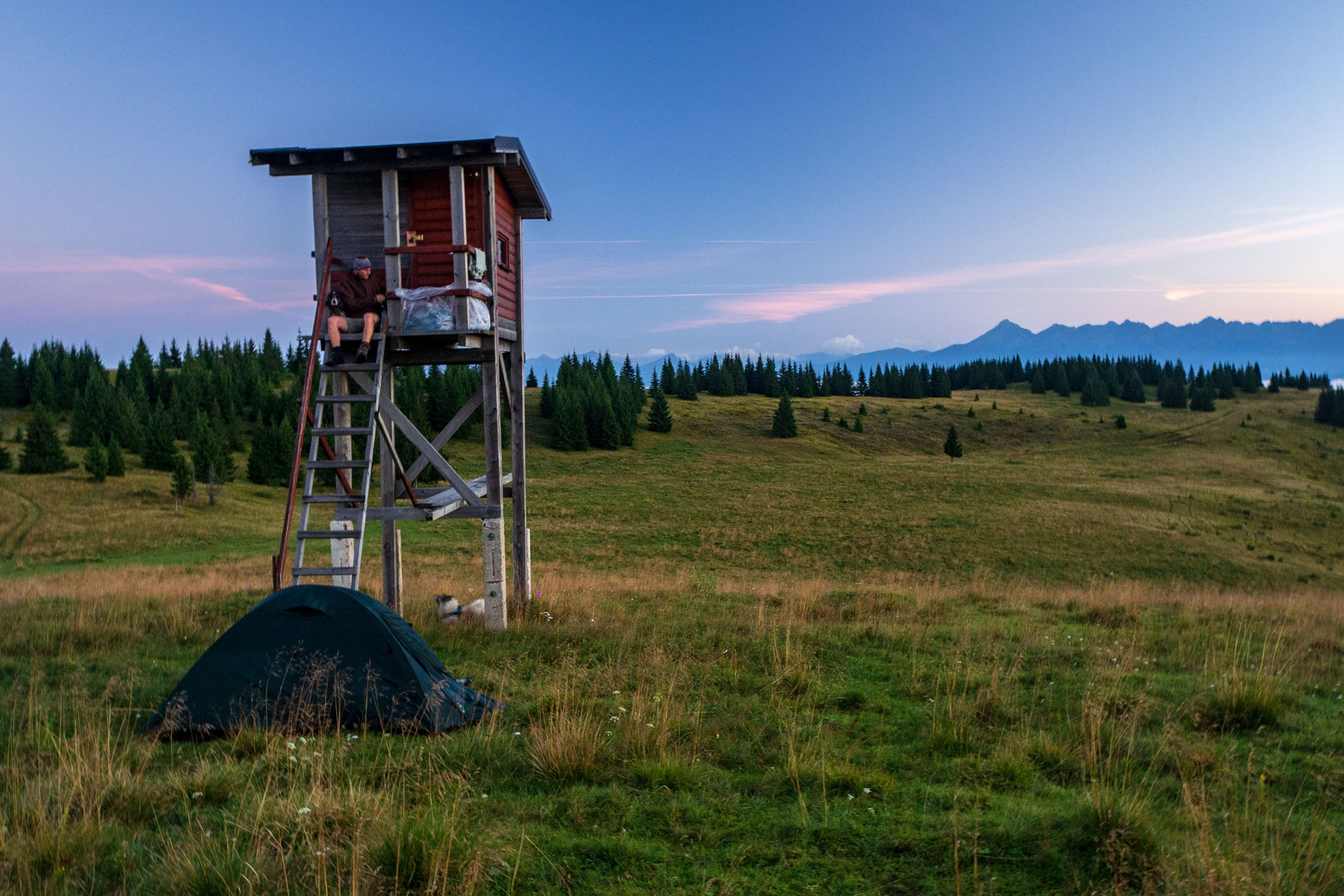 Čučoriedkový deň a Panská hoľa z Pred Soľankou (Nízke Tatry)