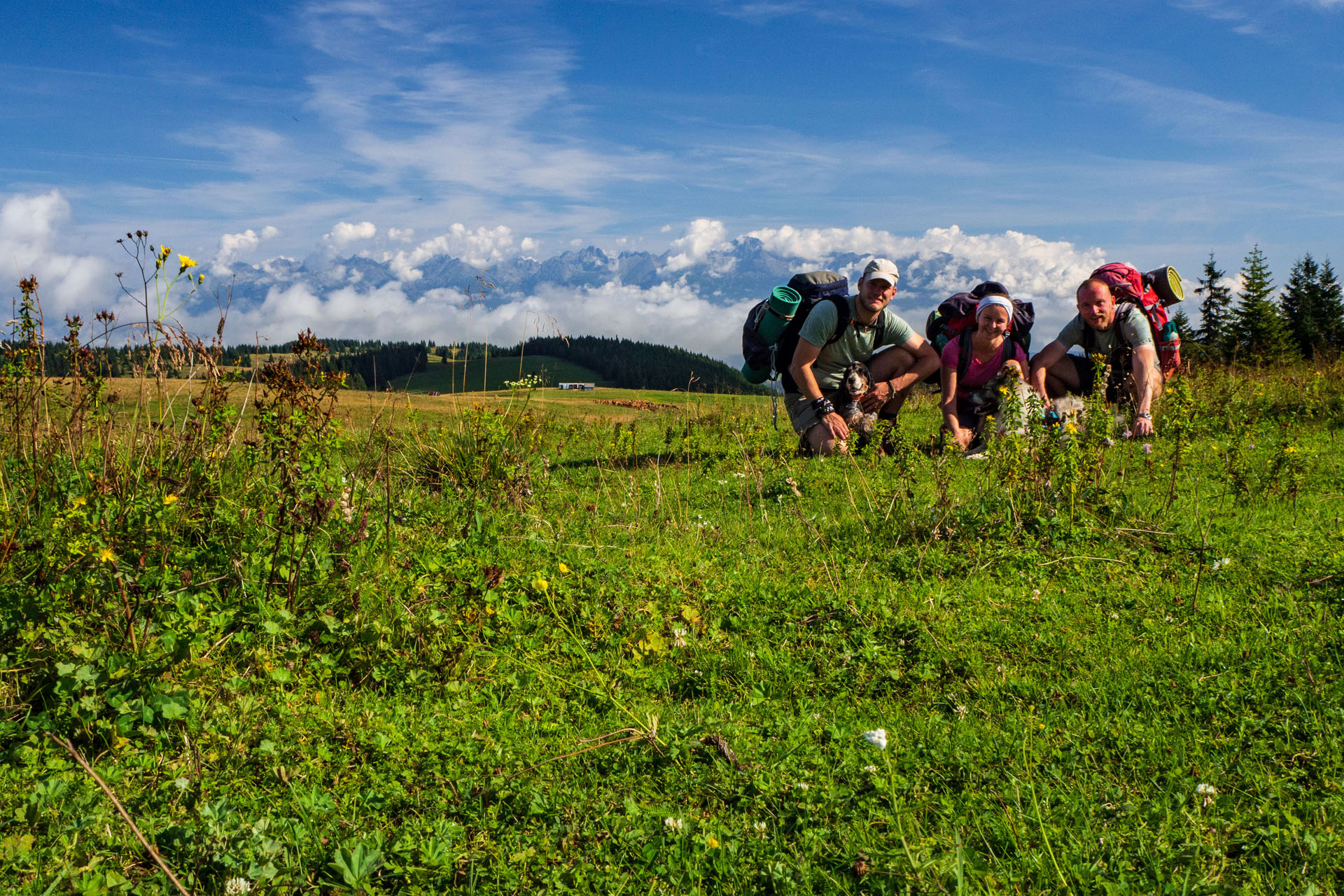 Čučoriedkový deň a Panská hoľa z Pred Soľankou (Nízke Tatry)