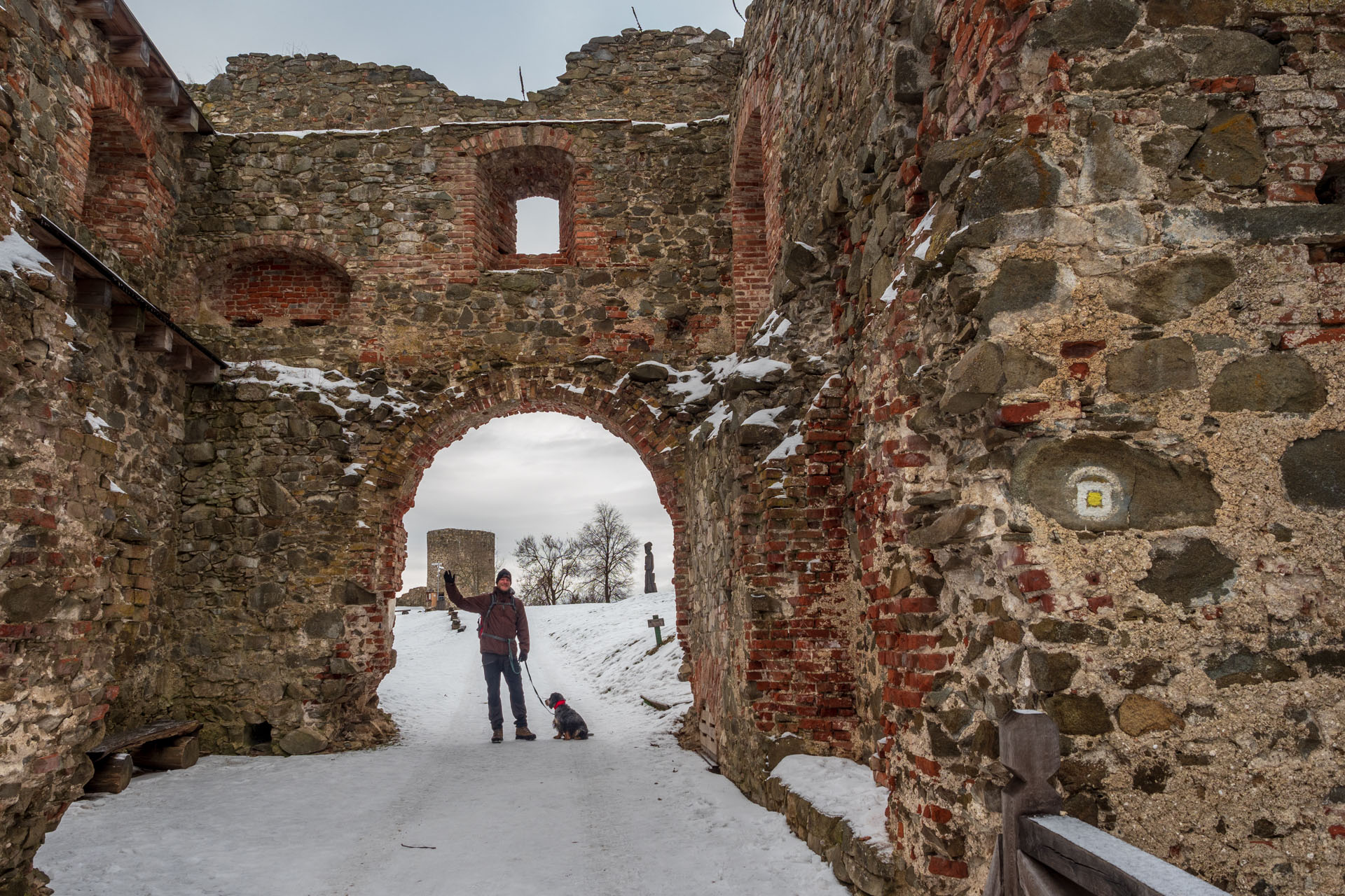 Hrad Šariš z Veľkého Šariša (Šariš)