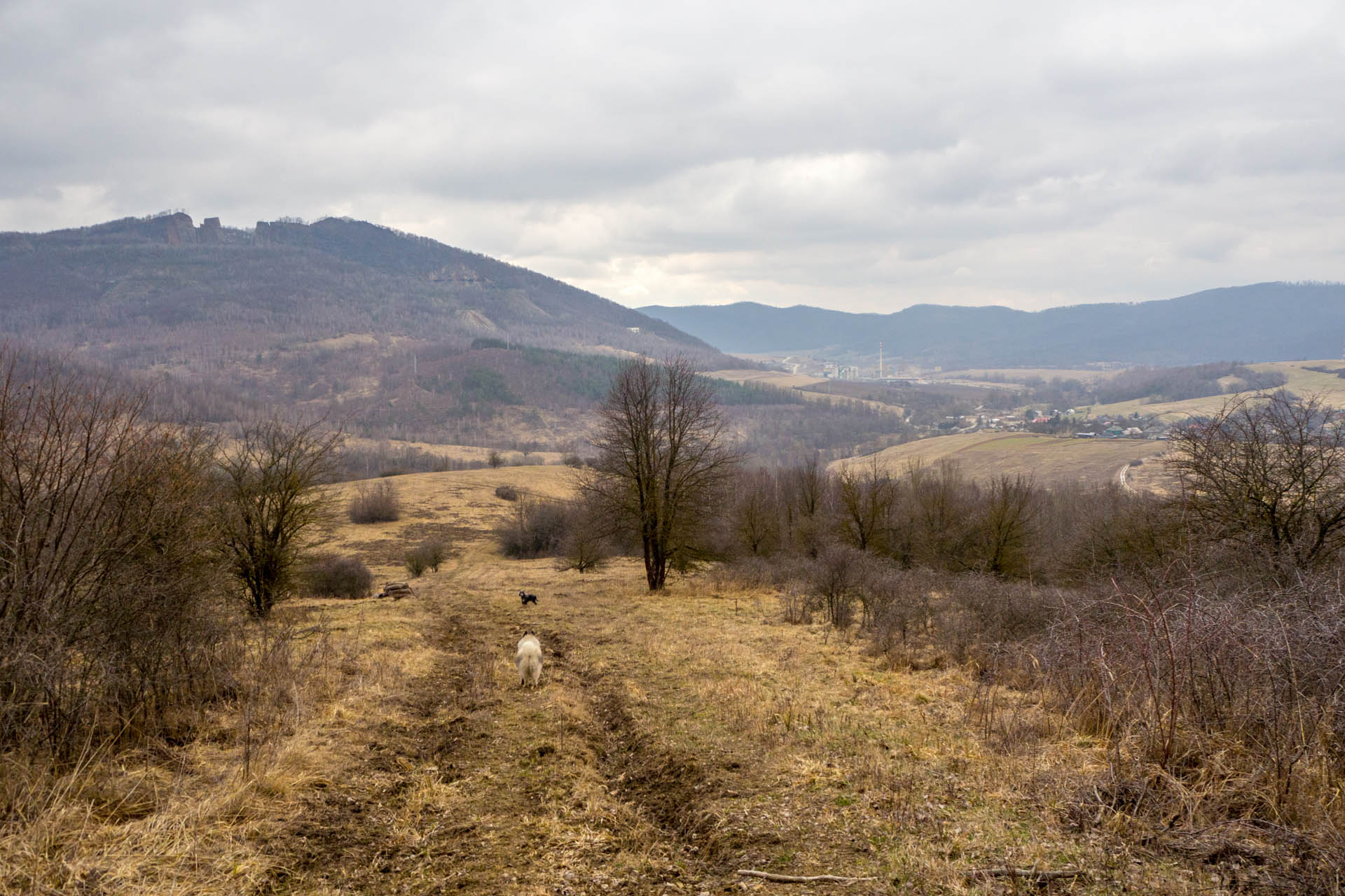 Koprášsky viadukt, Koprášsky a Slavošovský tunel zo Slavošoviec (Stolické vrchy)