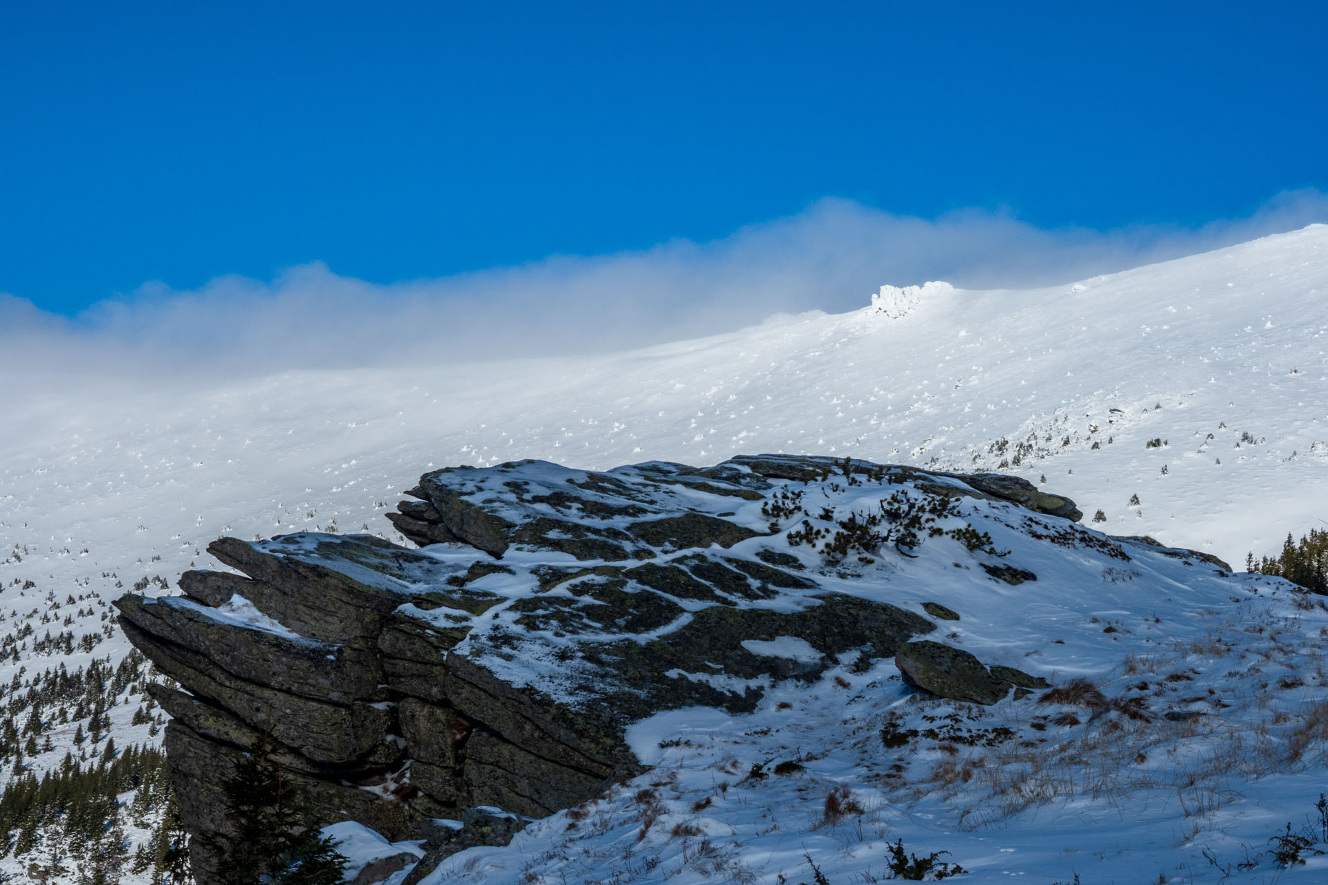 Kráľova hoľa zo Šumiaca (Nízke Tatry)