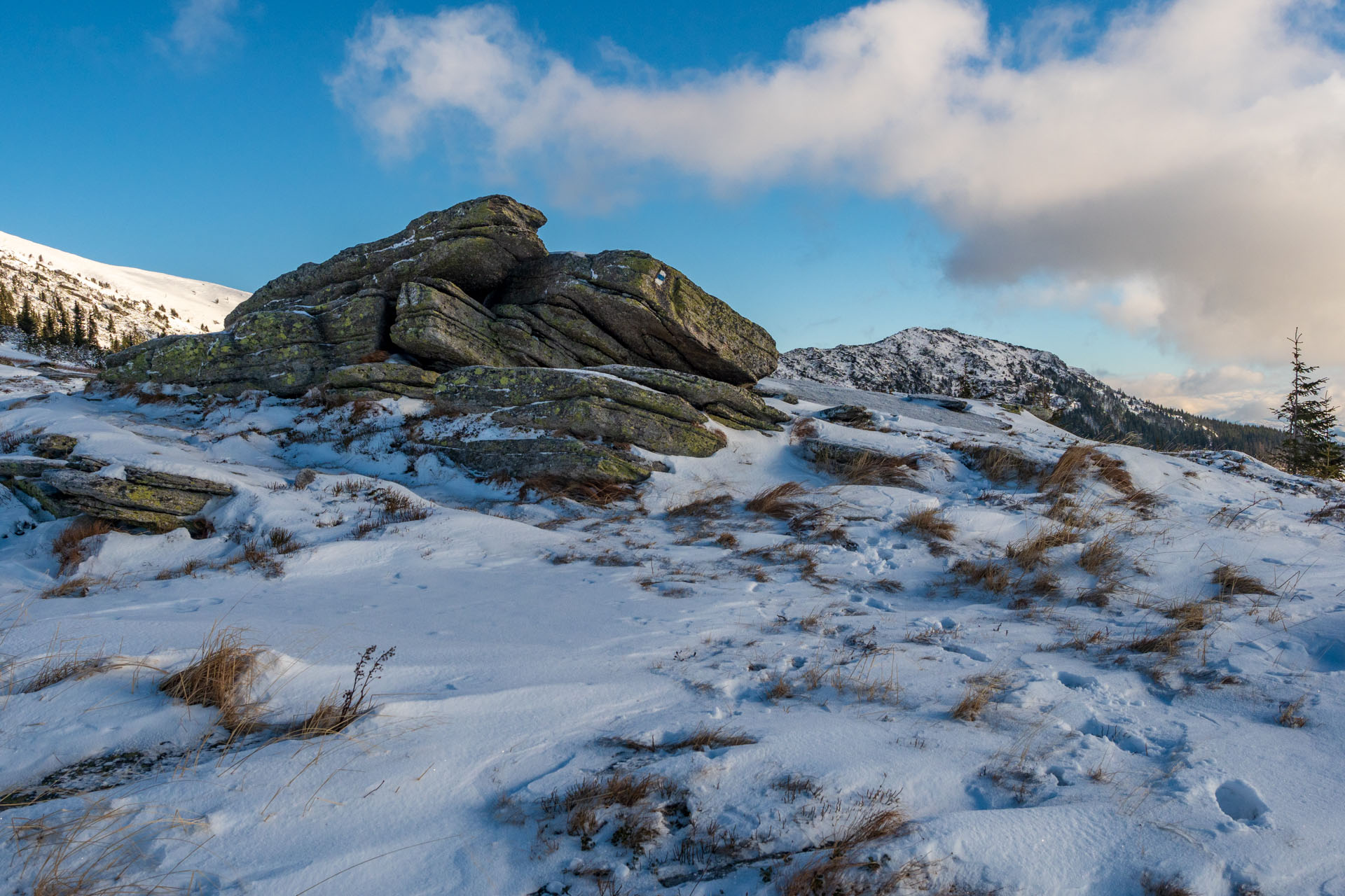 Kráľova hoľa zo Šumiaca (Nízke Tatry)