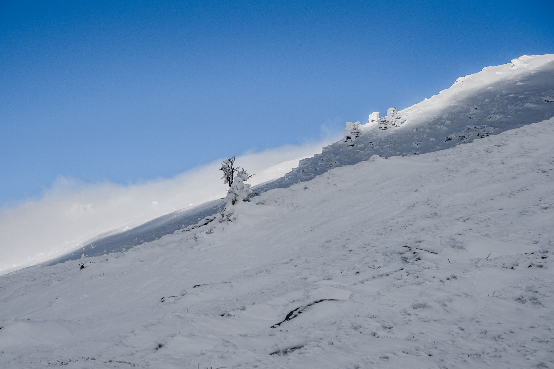 Kráľova hoľa zo Šumiaca (Nízke Tatry)