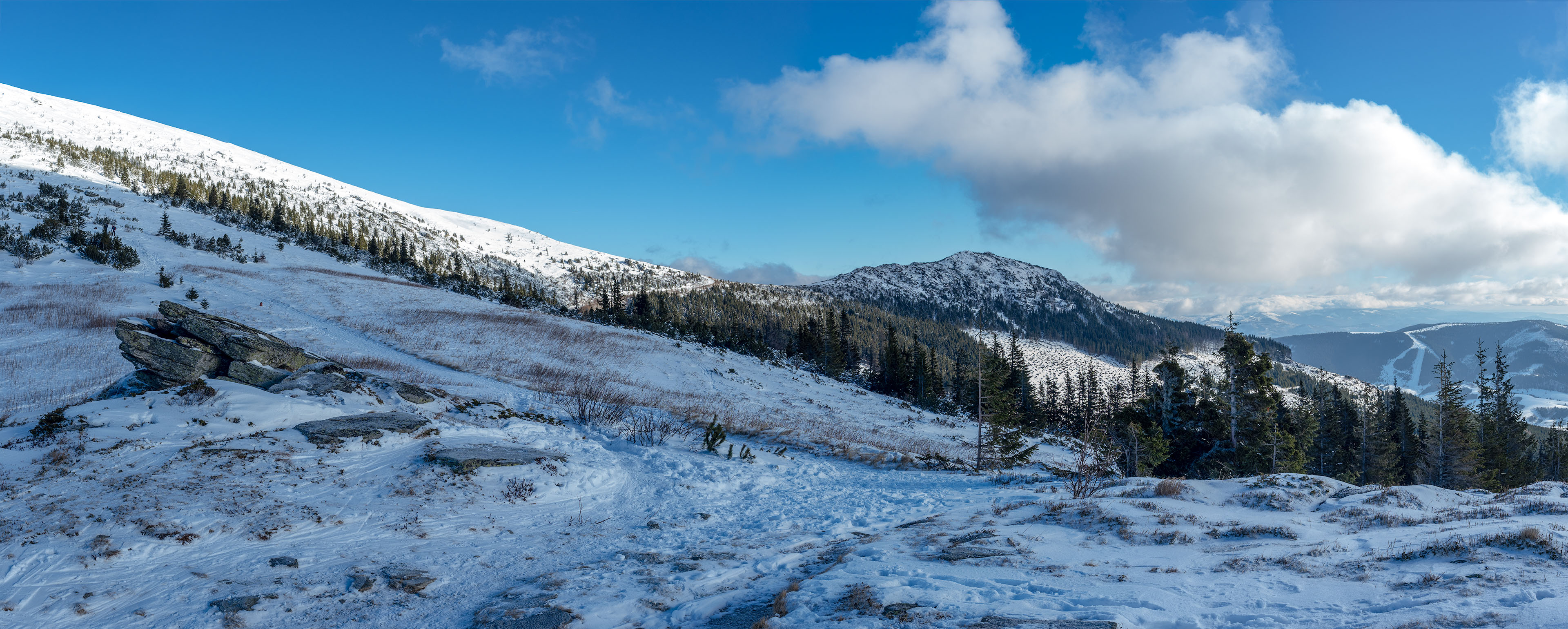 Kráľova hoľa zo Šumiaca (Nízke Tatry)