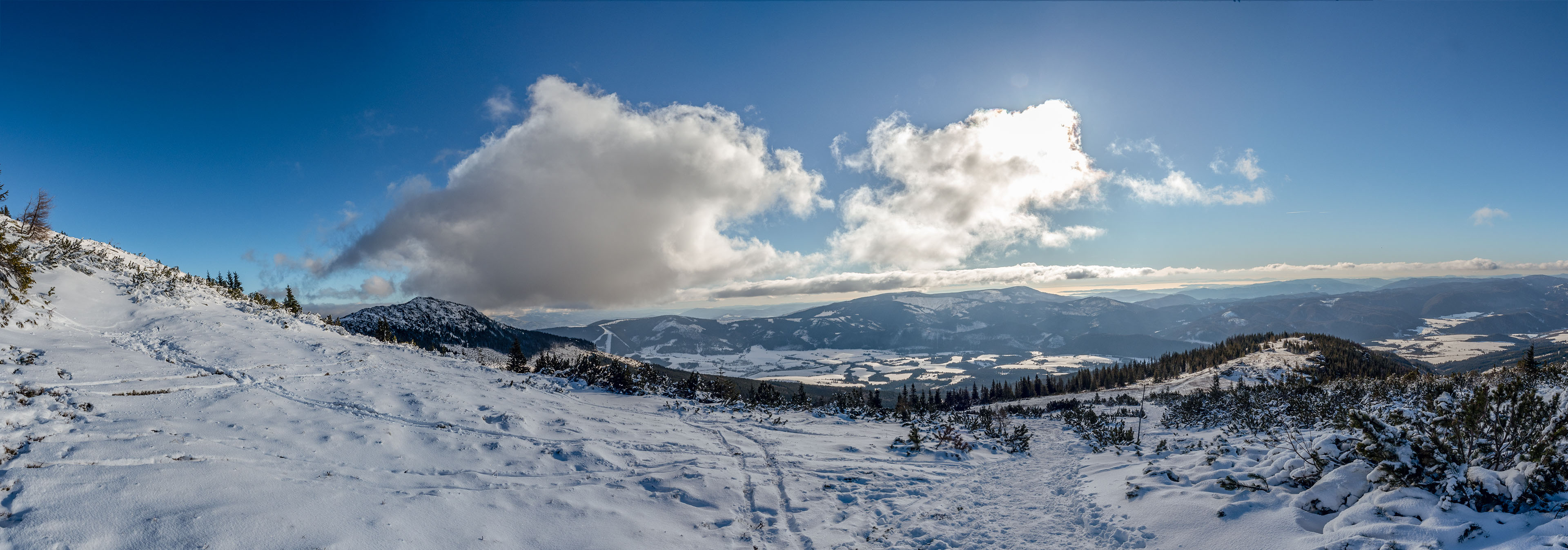 Kráľova hoľa zo Šumiaca (Nízke Tatry)