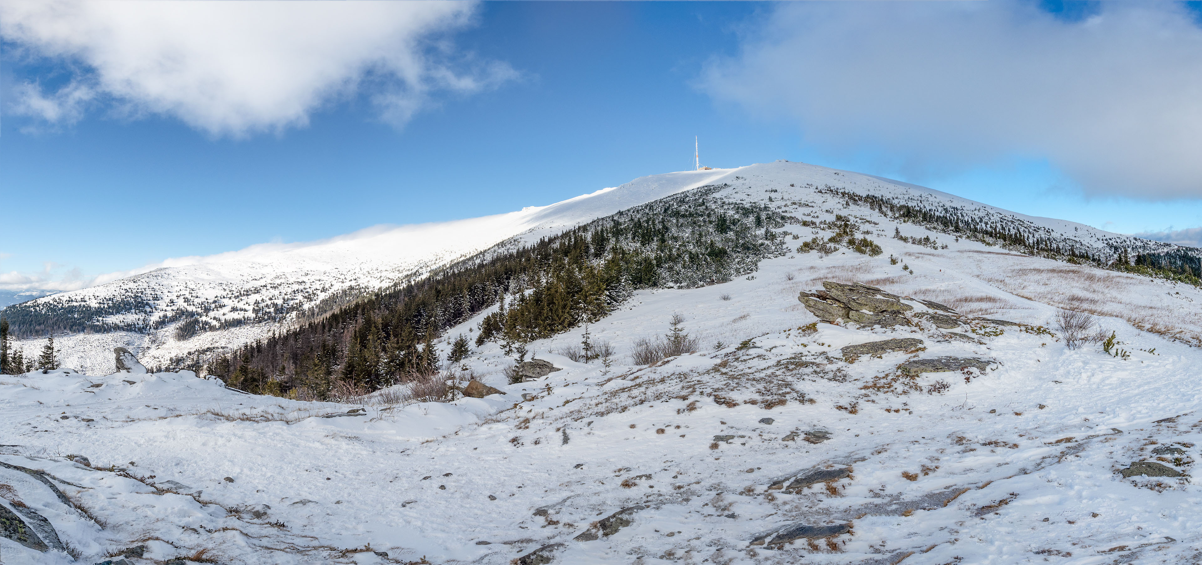 Kráľova hoľa zo Šumiaca (Nízke Tatry)