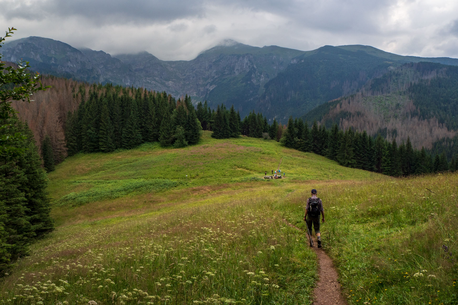 Małołączniak a Kopa Kondracka z Kiry (Západné Tatry)