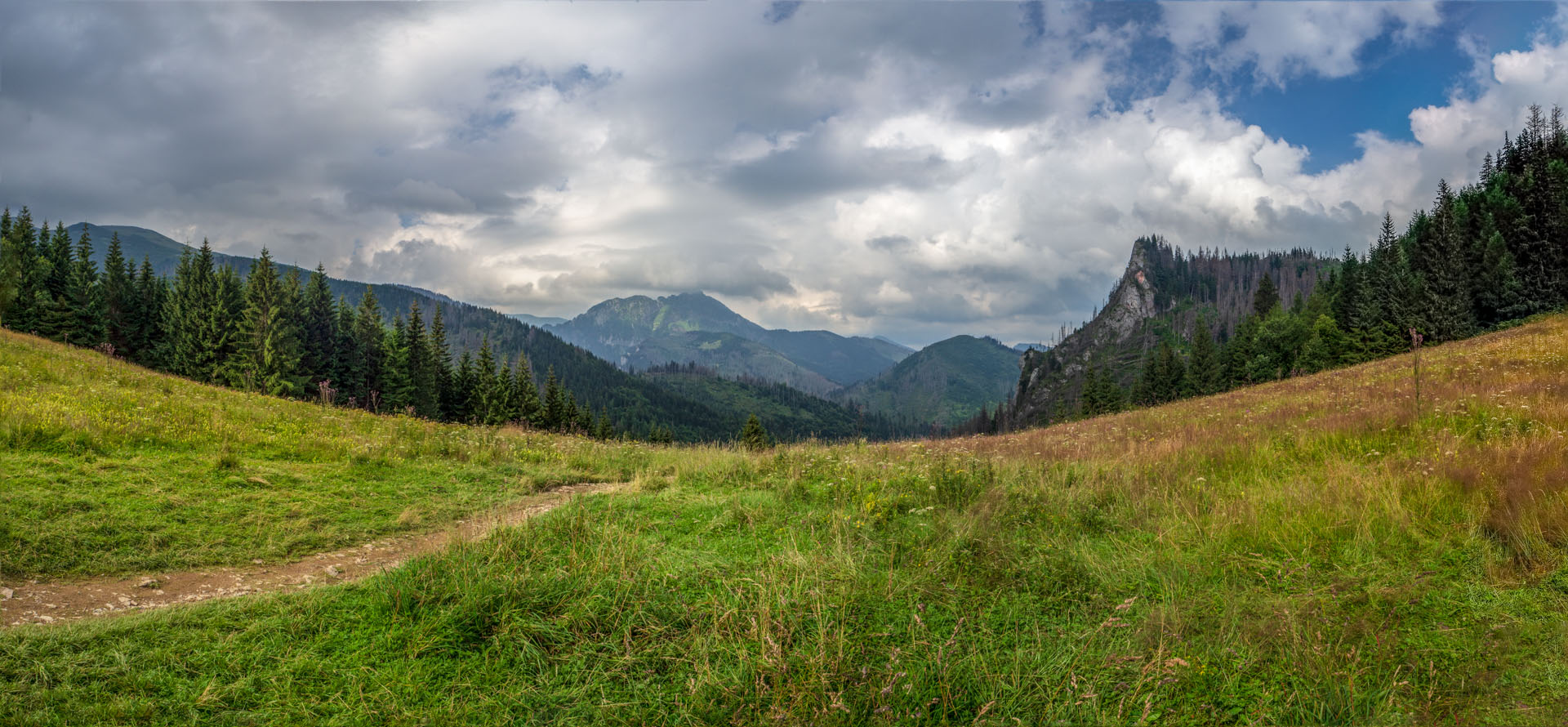 Małołączniak a Kopa Kondracka z Kiry (Západné Tatry)