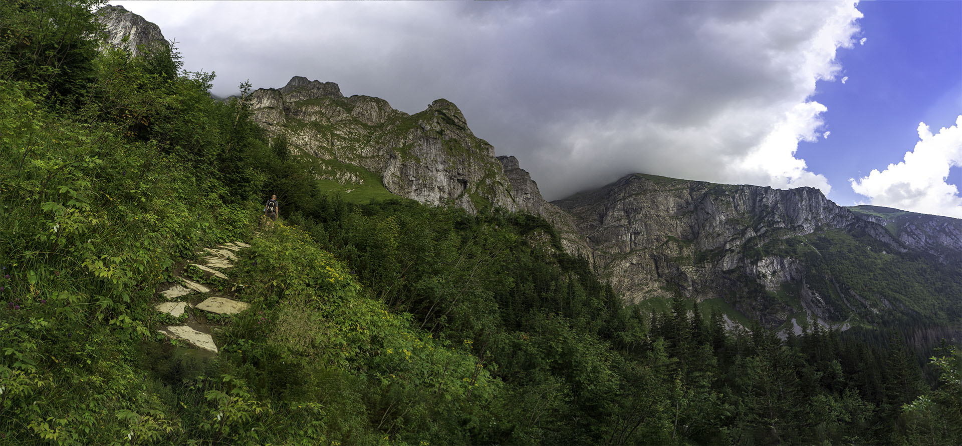 Małołączniak a Kopa Kondracka z Kiry (Západné Tatry)