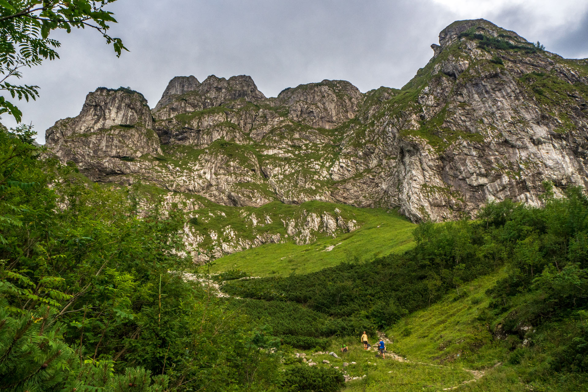 Małołączniak a Kopa Kondracka z Kiry (Západné Tatry)