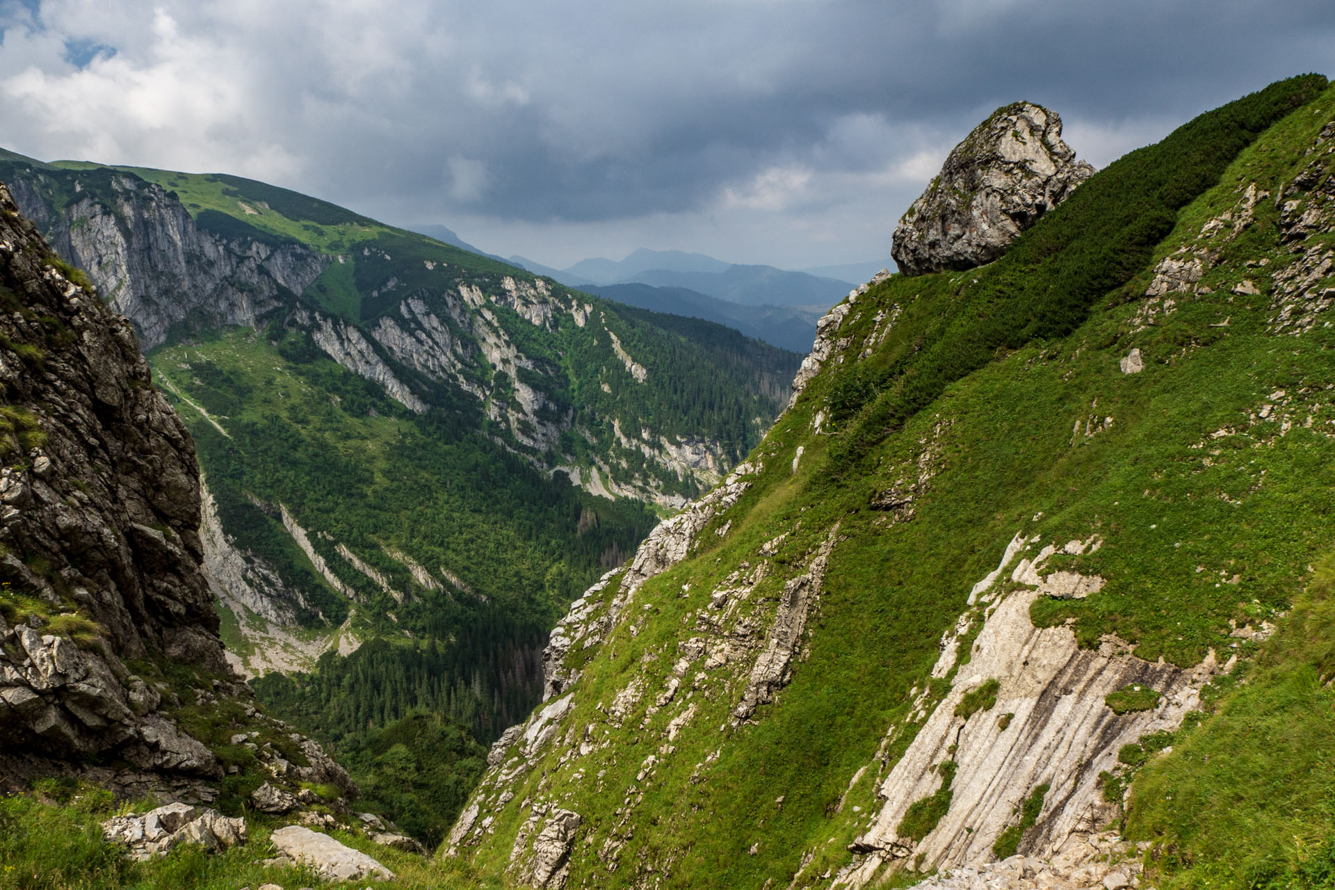 Małołączniak a Kopa Kondracka z Kiry (Západné Tatry)