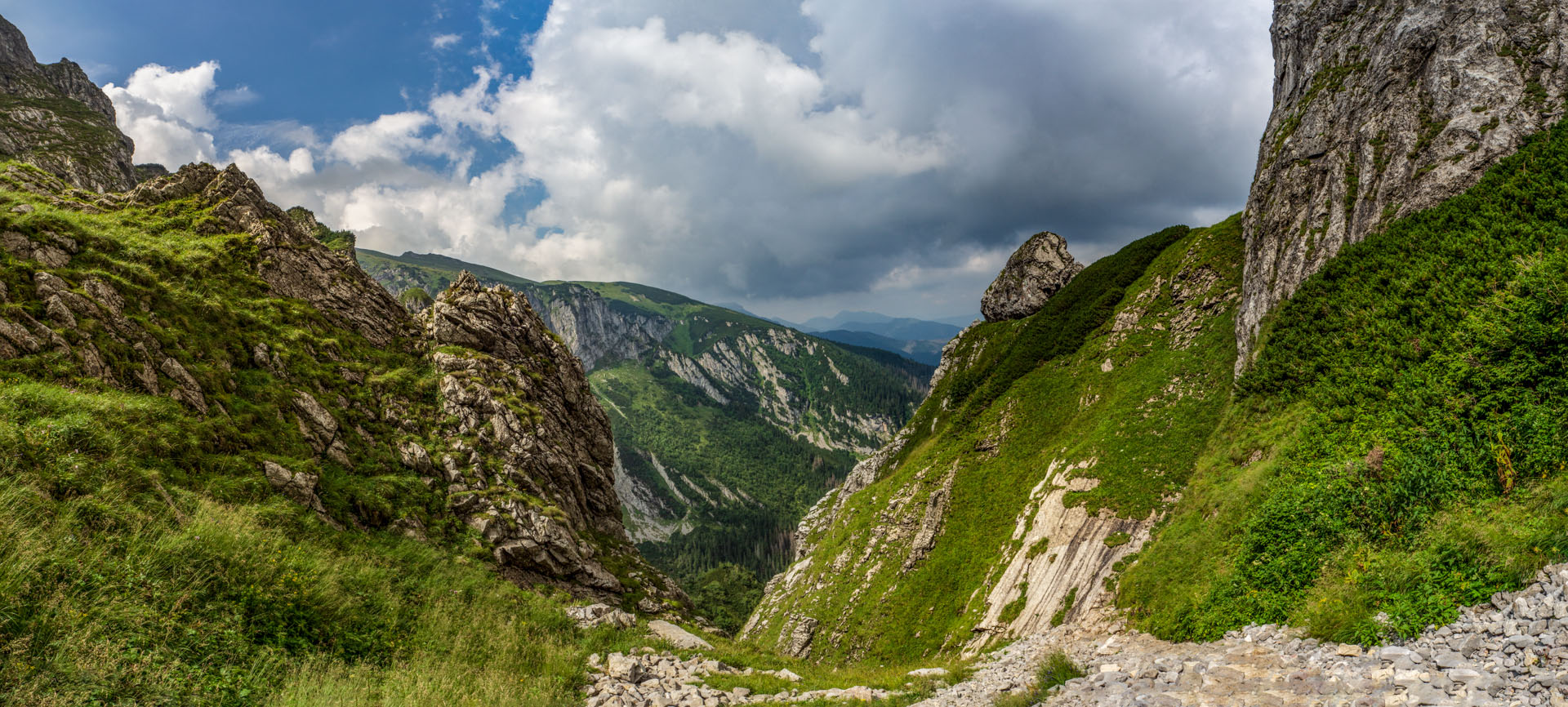 Małołączniak a Kopa Kondracka z Kiry (Západné Tatry)