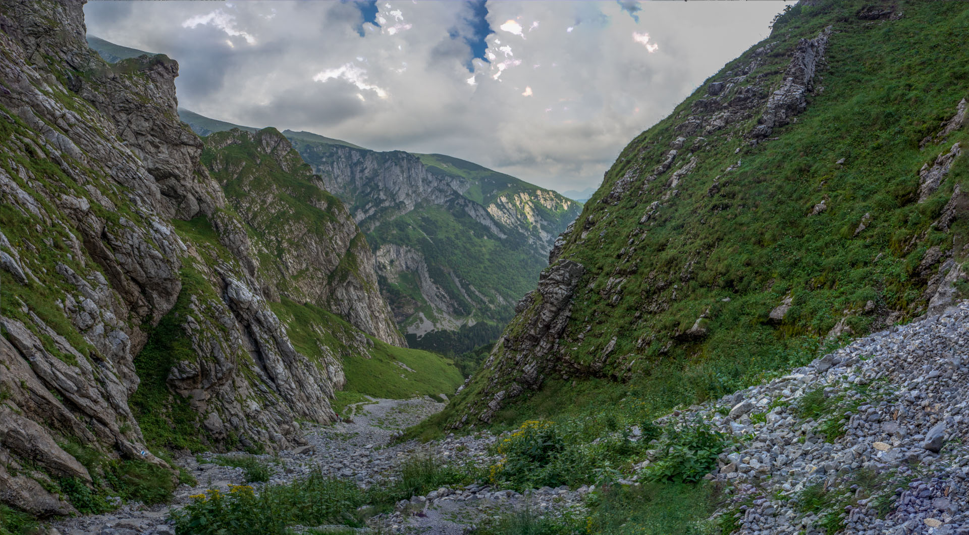 Małołączniak a Kopa Kondracka z Kiry (Západné Tatry)