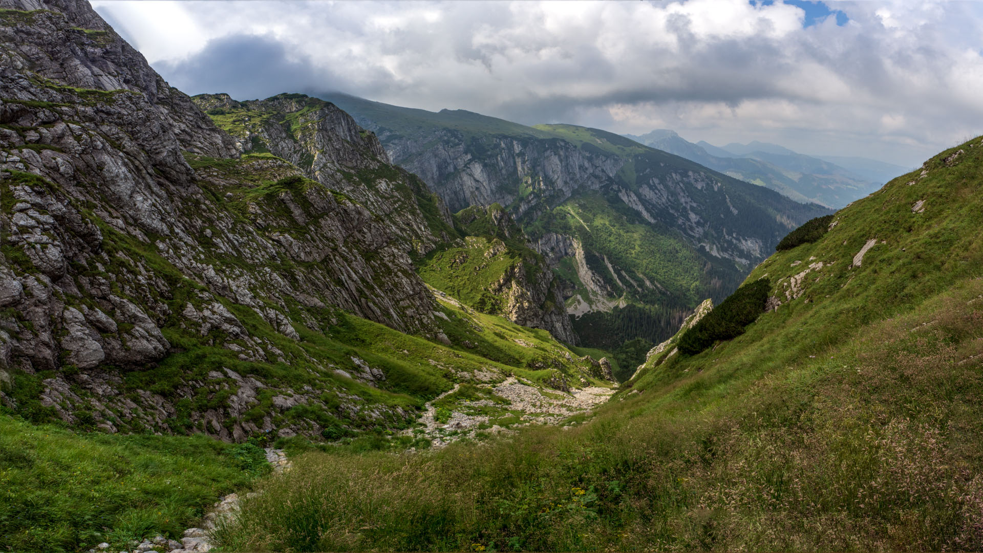 Małołączniak a Kopa Kondracka z Kiry (Západné Tatry)