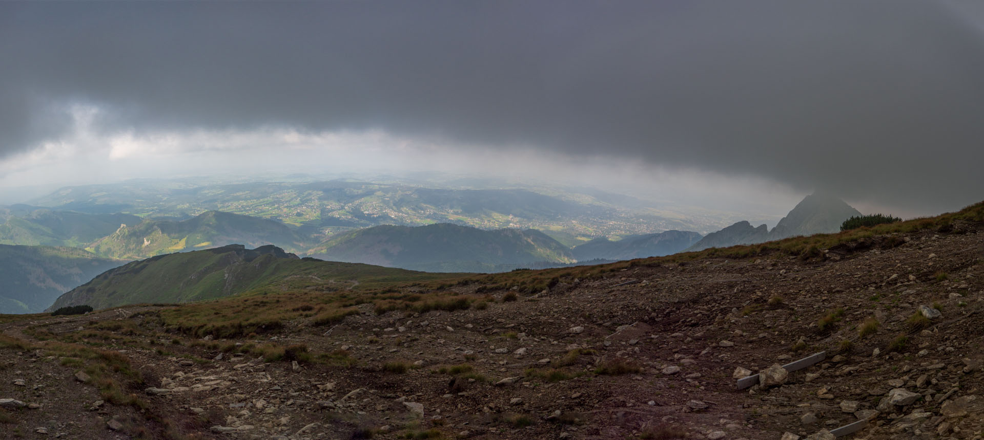 Małołączniak a Kopa Kondracka z Kiry (Západné Tatry)