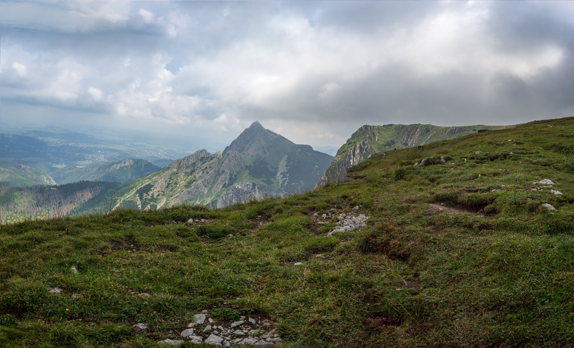 Małołączniak a Kopa Kondracka z Kiry (Západné Tatry)